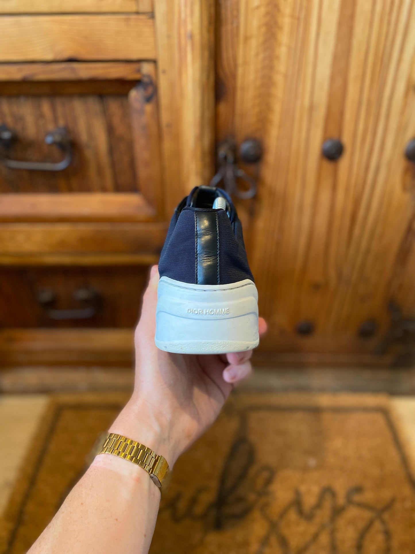 CHRISTIAN DIOR HOMME B17 TRAINERS - UK 7