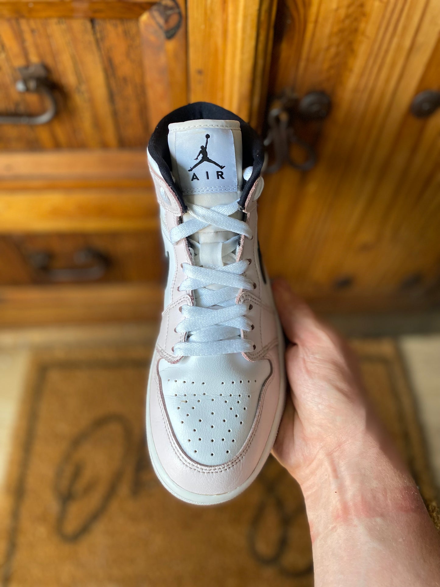 JORDAN 1 MID ‘BARELY ROSE’ - UK 4.5