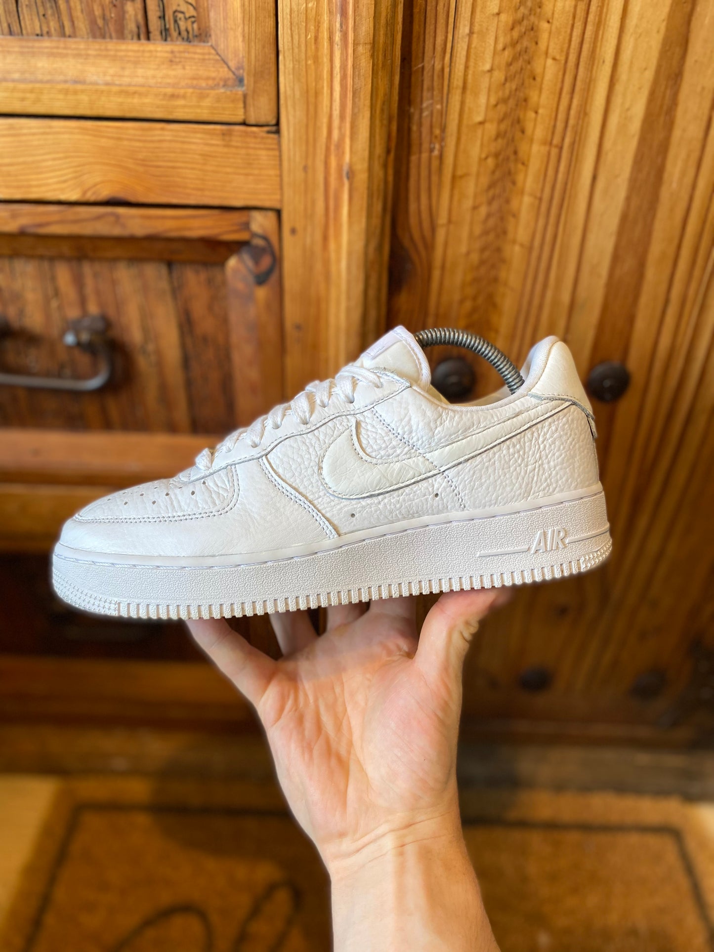 NIKE AIR FORCE 1 ‘QUADRUPLE WHITE’ - UK 7