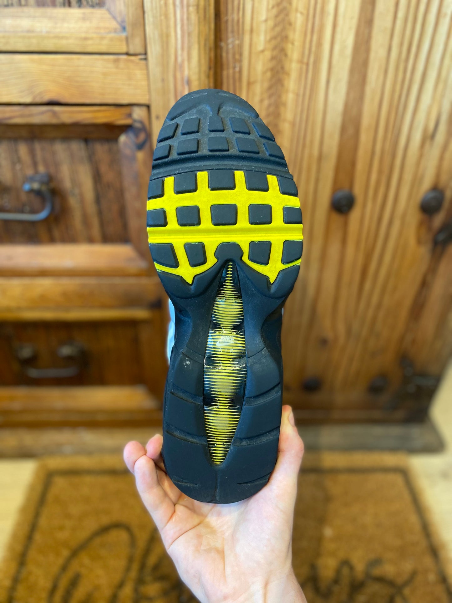 NIKE AIR MAX 95 ‘WOLF GREY TOUR YELLOW’ - UK 12
