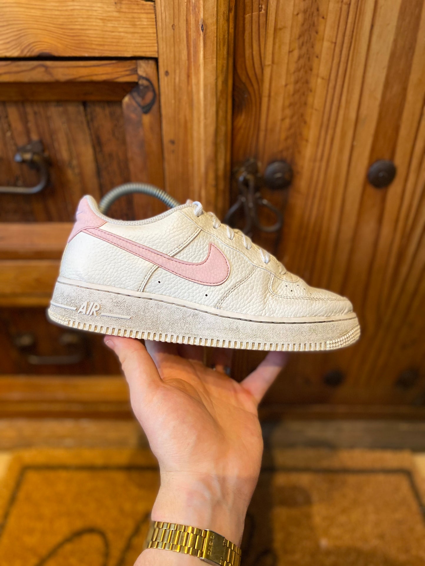 NIKE AIR FORCE 1 ‘PINK FOAM WHITE’ - UK 5.5