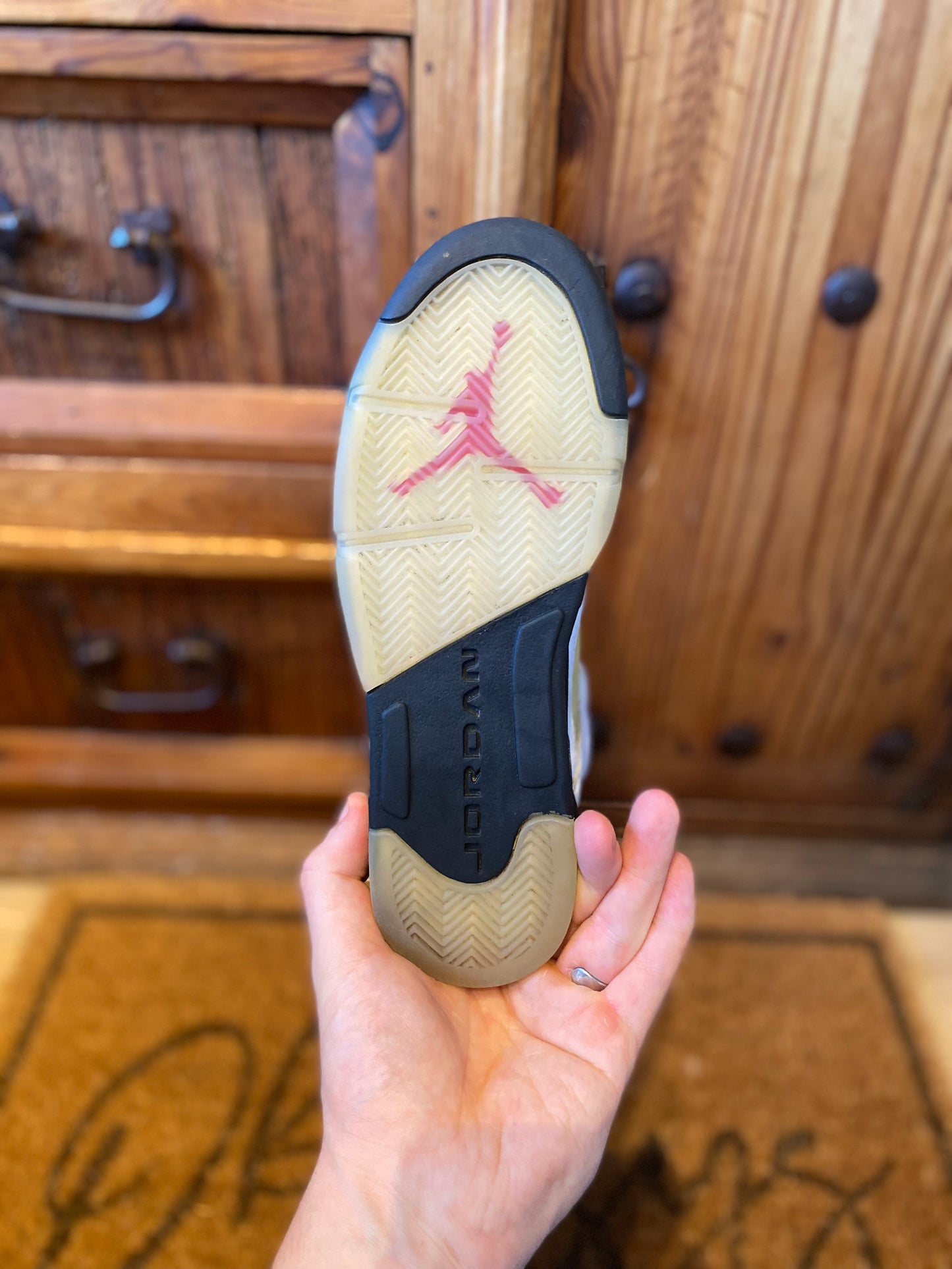 JORDAN 5 ‘FIRE RED SILVER TONGUE’ - UK 5.5