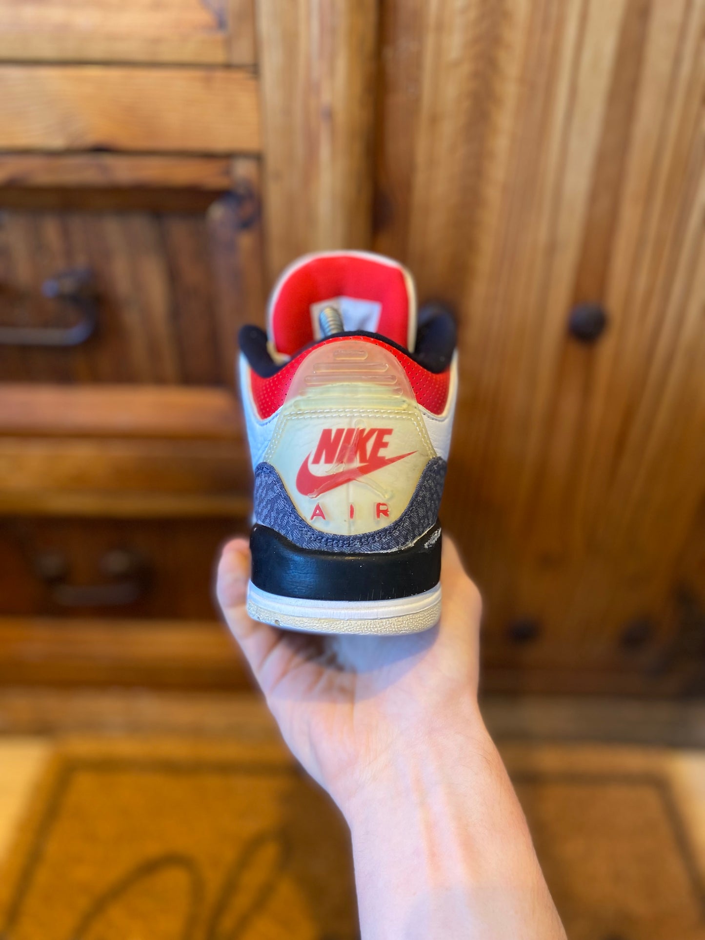 JORDAN 3 ‘SE FIRE RED DENIM’ - UK 6.5