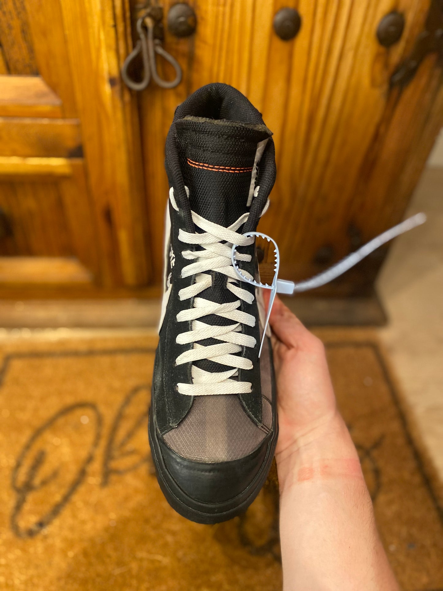 NIKE X OFF WHITE BLAZER MID ‘GRIM REAPER’ - UK 12