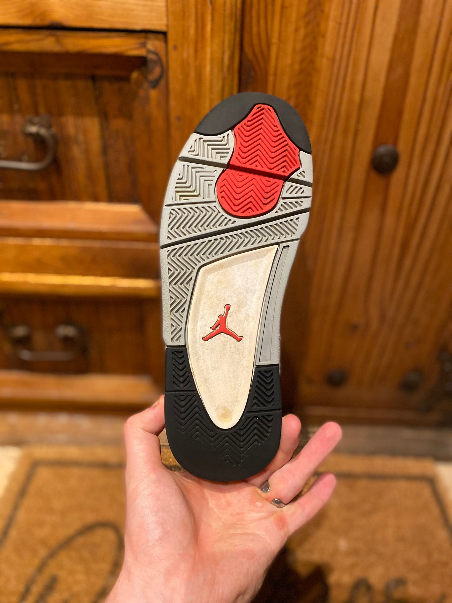 JORDAN 4 ‘BLACK CANVAS’ - UK 8