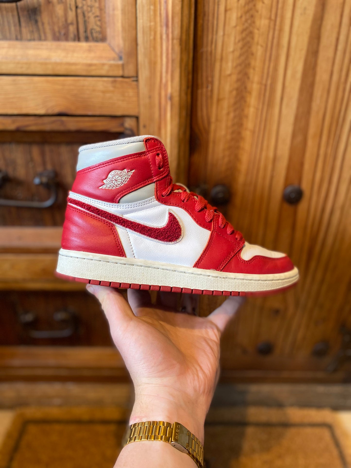 JORDAN 1 HIGH ‘VARSITY RED’ - UK 5.5