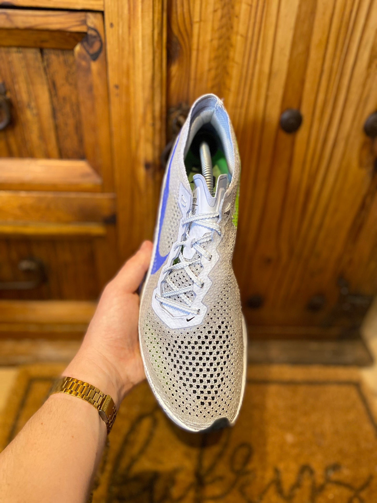 NIKE ZOOMX VAPORFLY 3 ‘FOOTBALL GREY RACER BLUE’ - UK 10.5