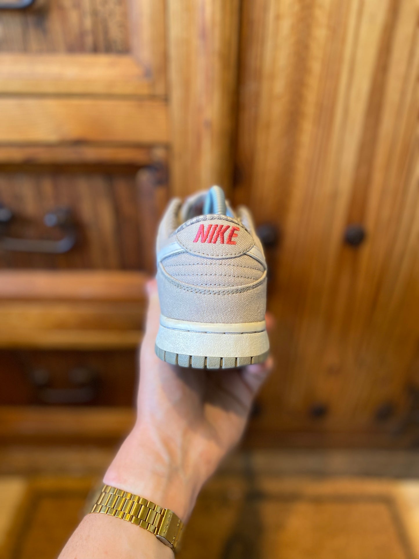 NIKE DUNK LOW ‘MEDIUM GREY’ 2009 *RARE* - UK 7