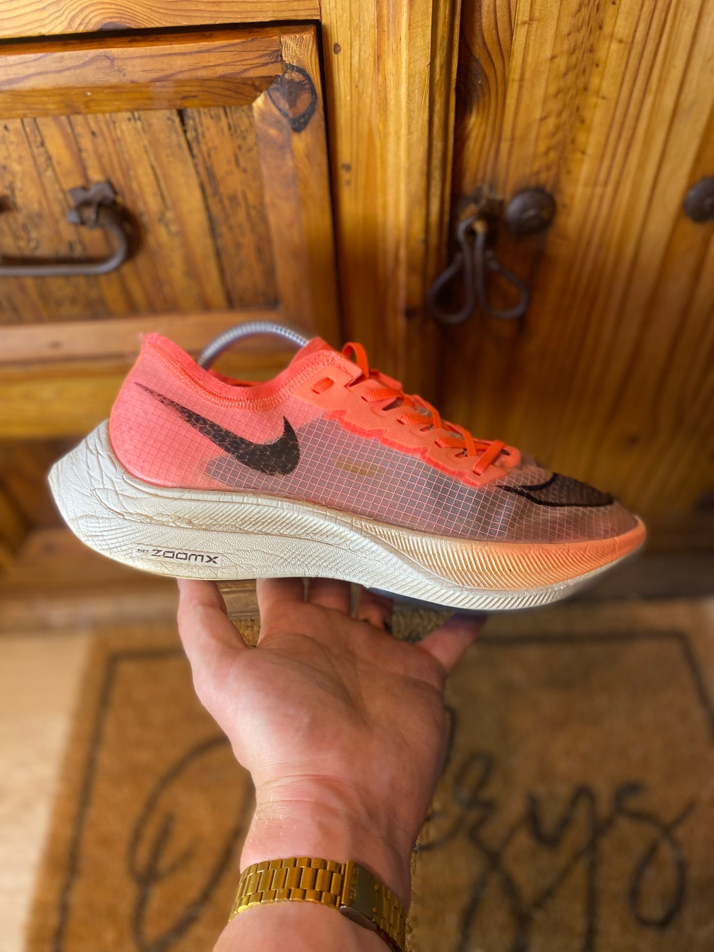 NIKE VAPORFLY ‘BRIGHT MANGO’ - UK 8.5