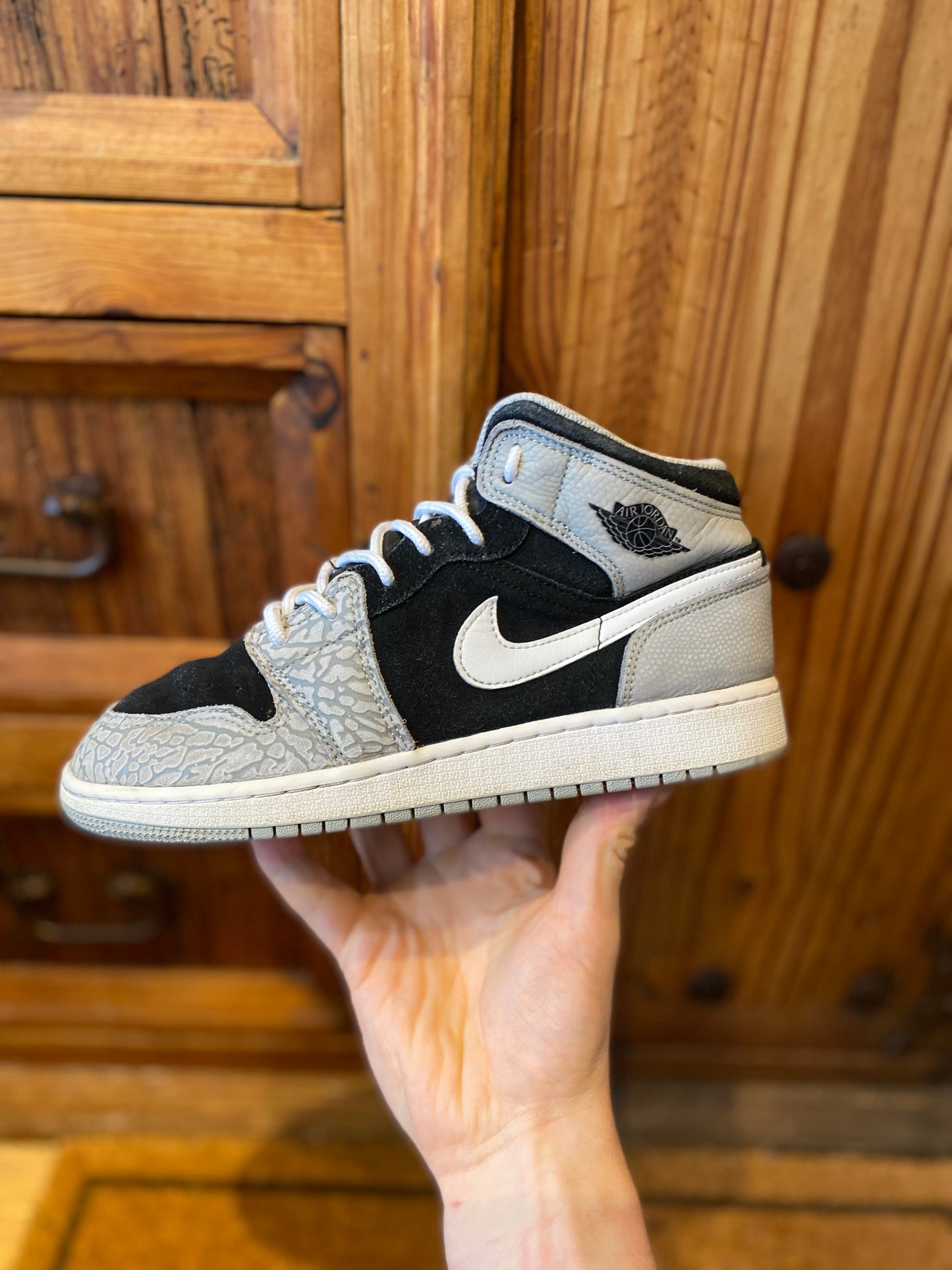 JORDAN 1 MID ‘ELEPHANT PRINT’ - UK 5.5