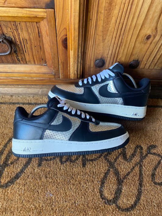 NIKE AIR FORCE 1 ‘SILVER METALLIC’ - UK 8
