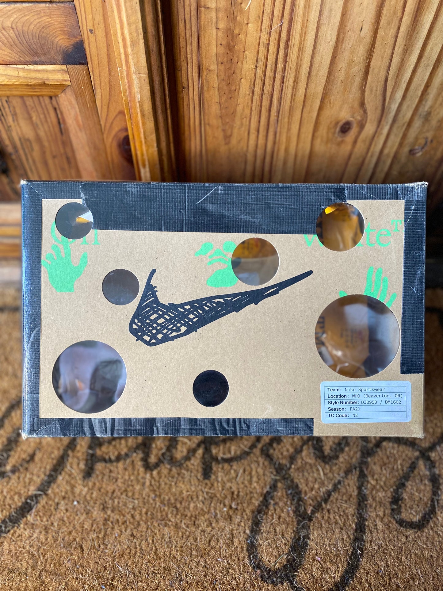 NIKE X OFF WHITE DUNK LOW ‘LOT 30’ - UK 6.5