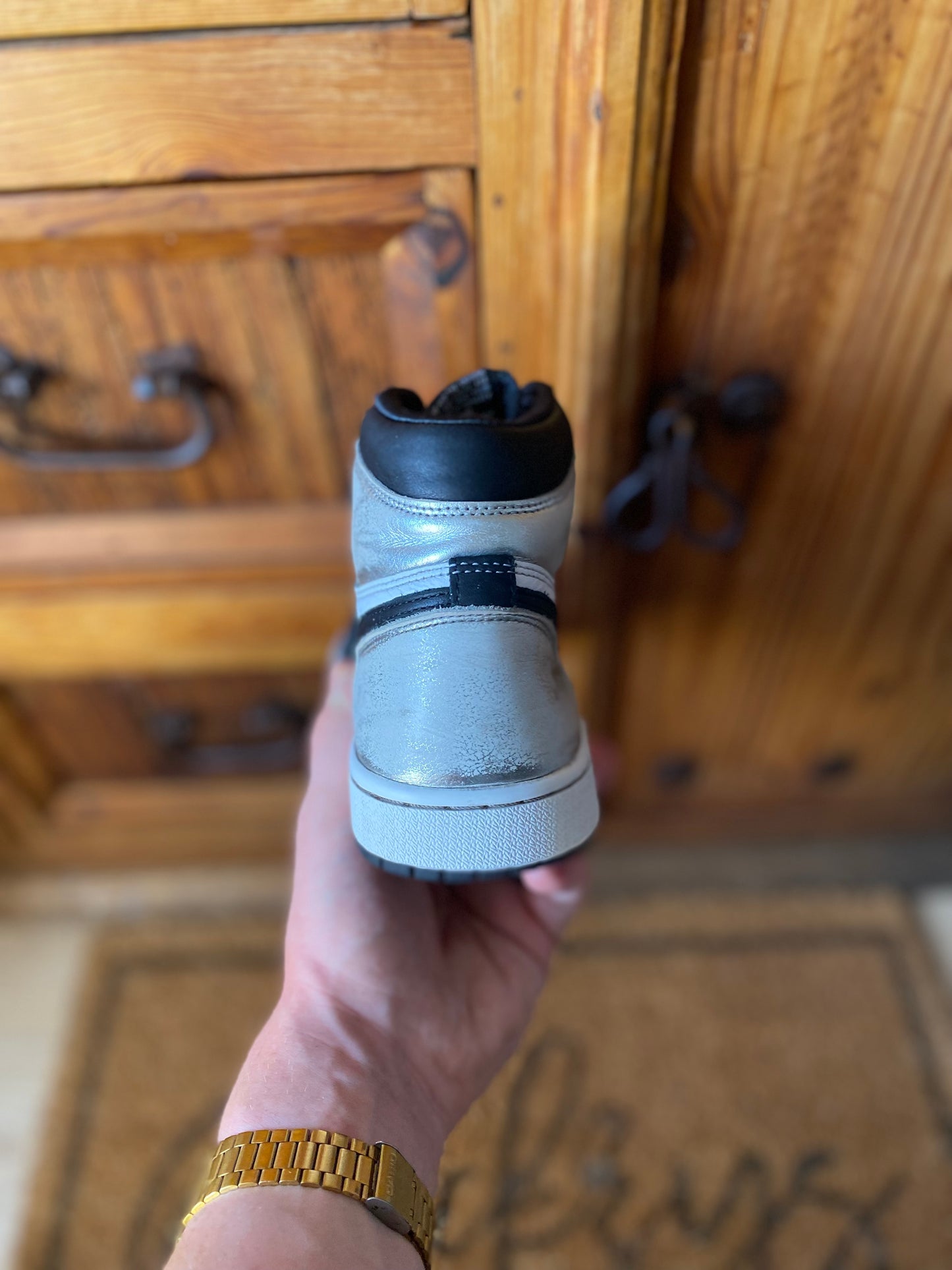 JORDAN 1 HIGH ‘SILVER TOE’ - UK 5