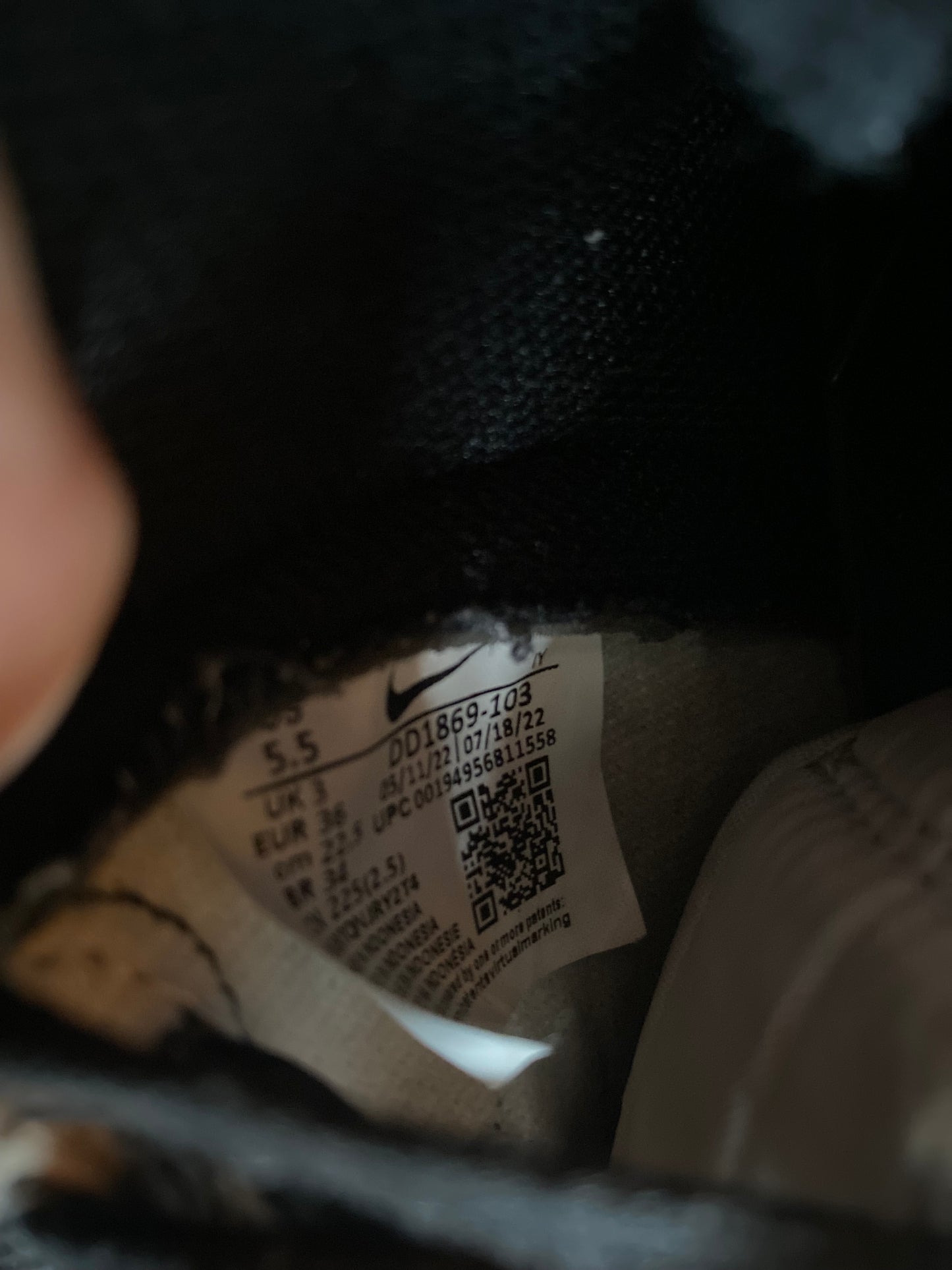 NIKE DUNK HIGH ‘PANDA’ - UK 3