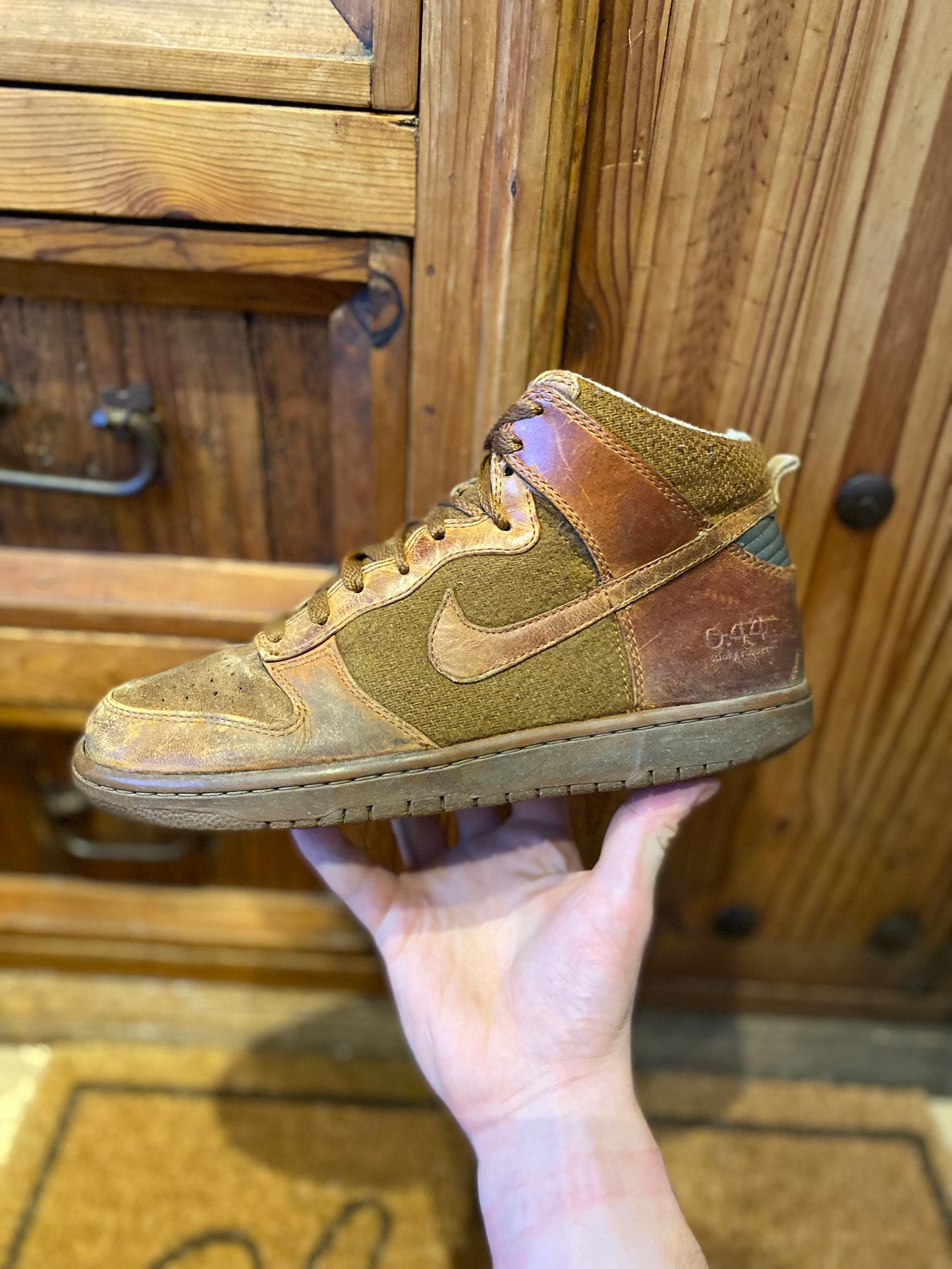 NIKE DUNK HIGH ‘SUPREME SPARK’ 2008 *RARE* - UK 8.5