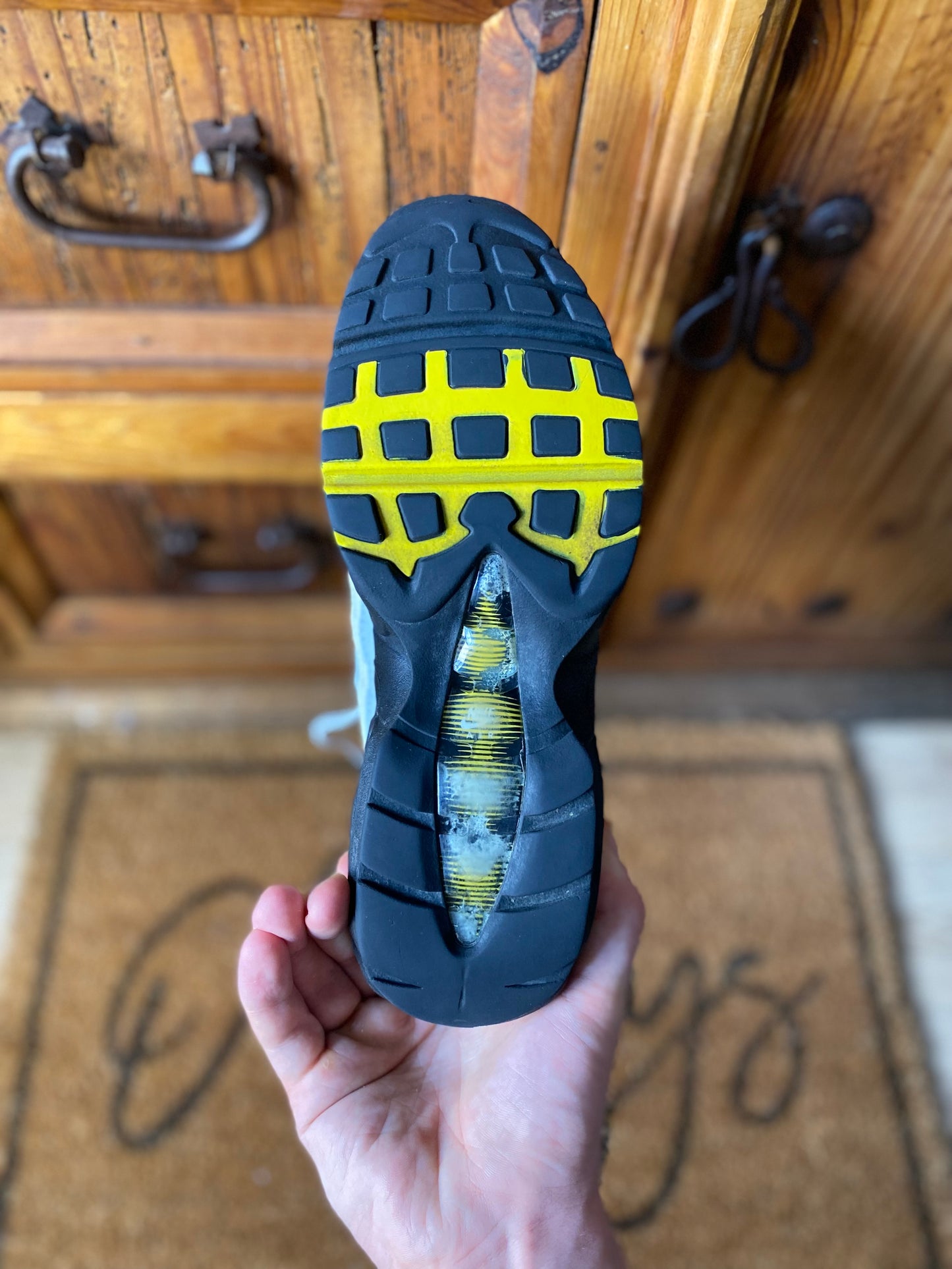 NIKE AIR MAX 95 ‘WOLF GREY TOUR YELLOW’ - UK 6.5