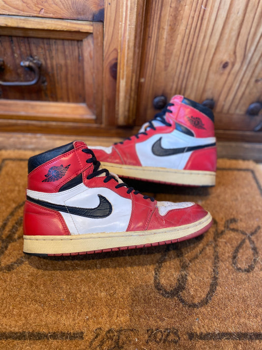 JORDAN 1 HIGH ‘CHICAGO’ - 1994 *RARE* - UK 9.5