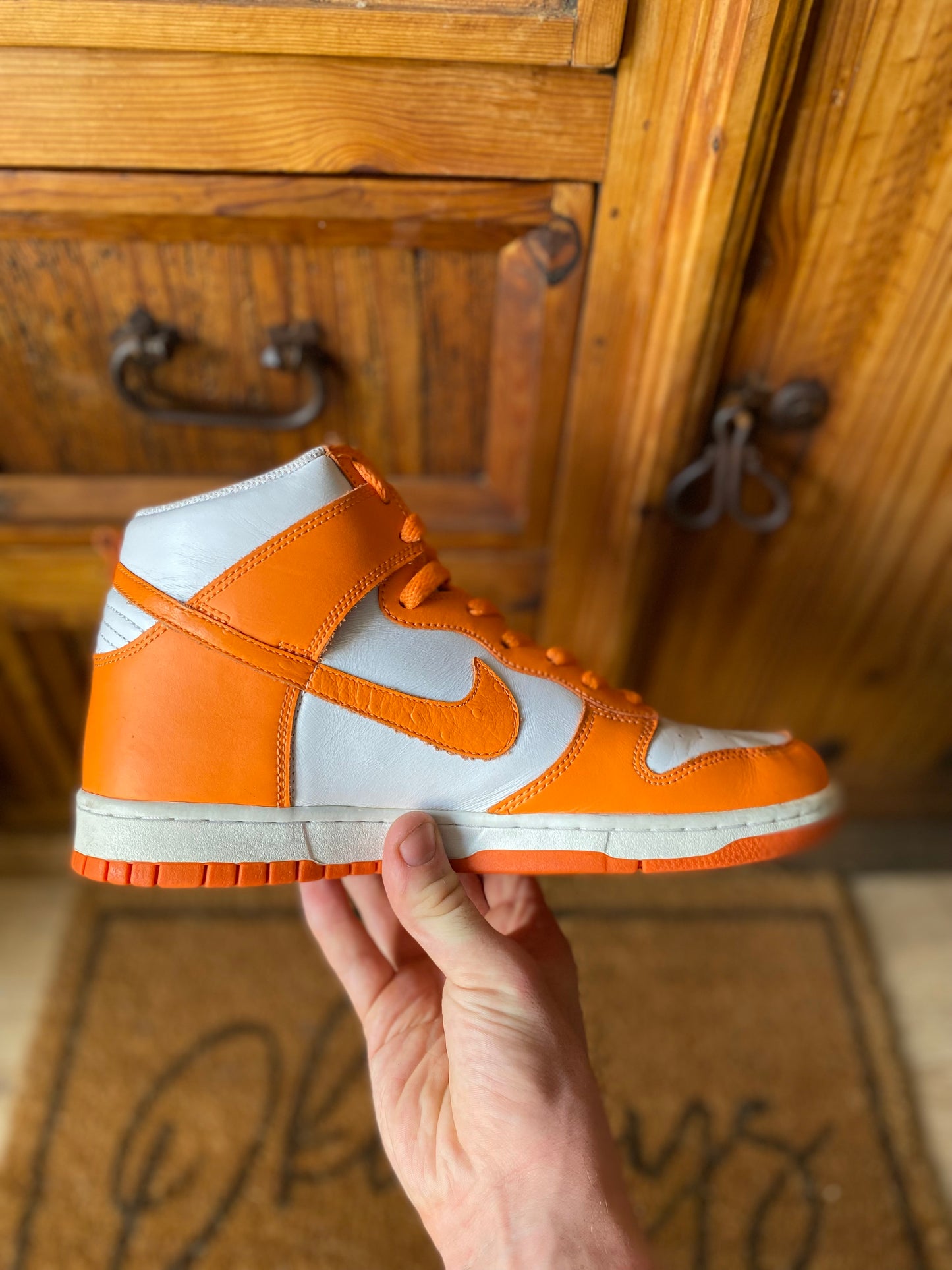 NIKE DUNK HIGH ‘MANDARIN’ 2011 - UK 8