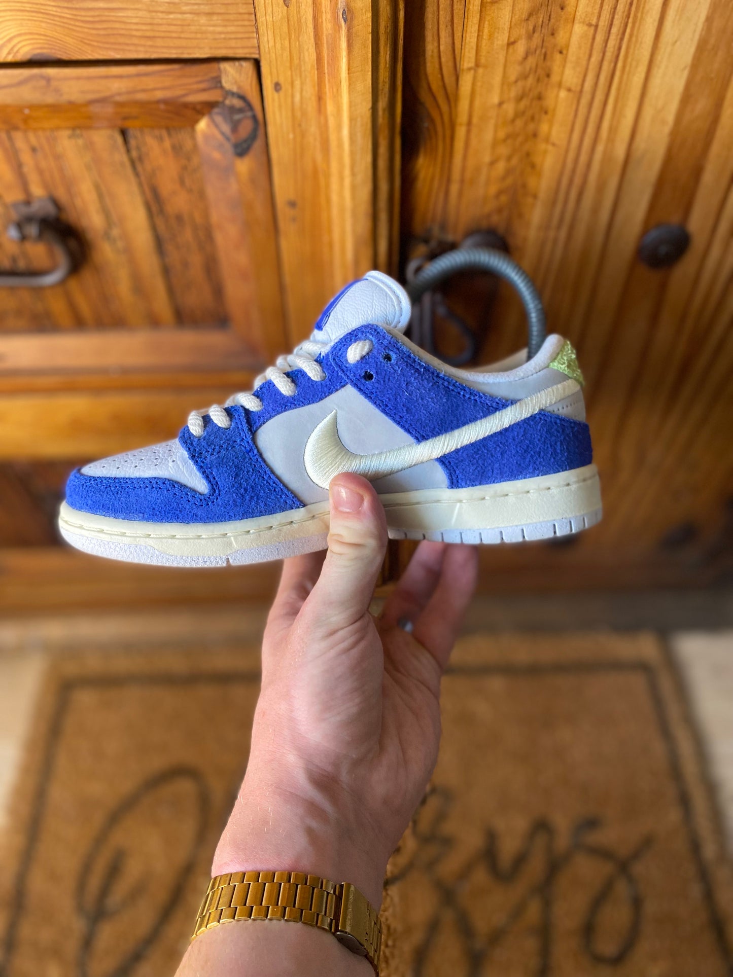 NIKE SB DUNK LOW ‘FLY STREETWEAR GARDENIA’ - UK 3.5
