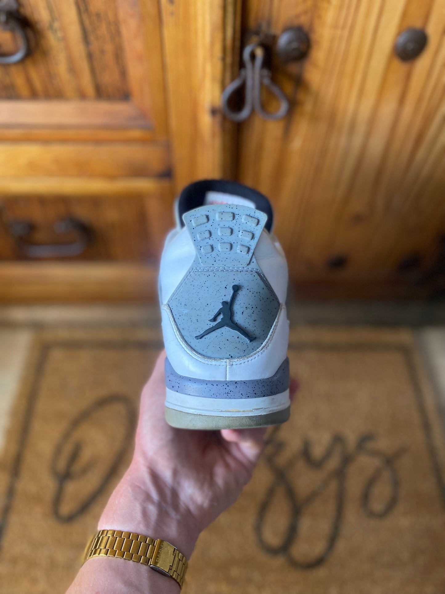 JORDAN 4 ‘WHITE CEMENT’ 2012- UK 12.5