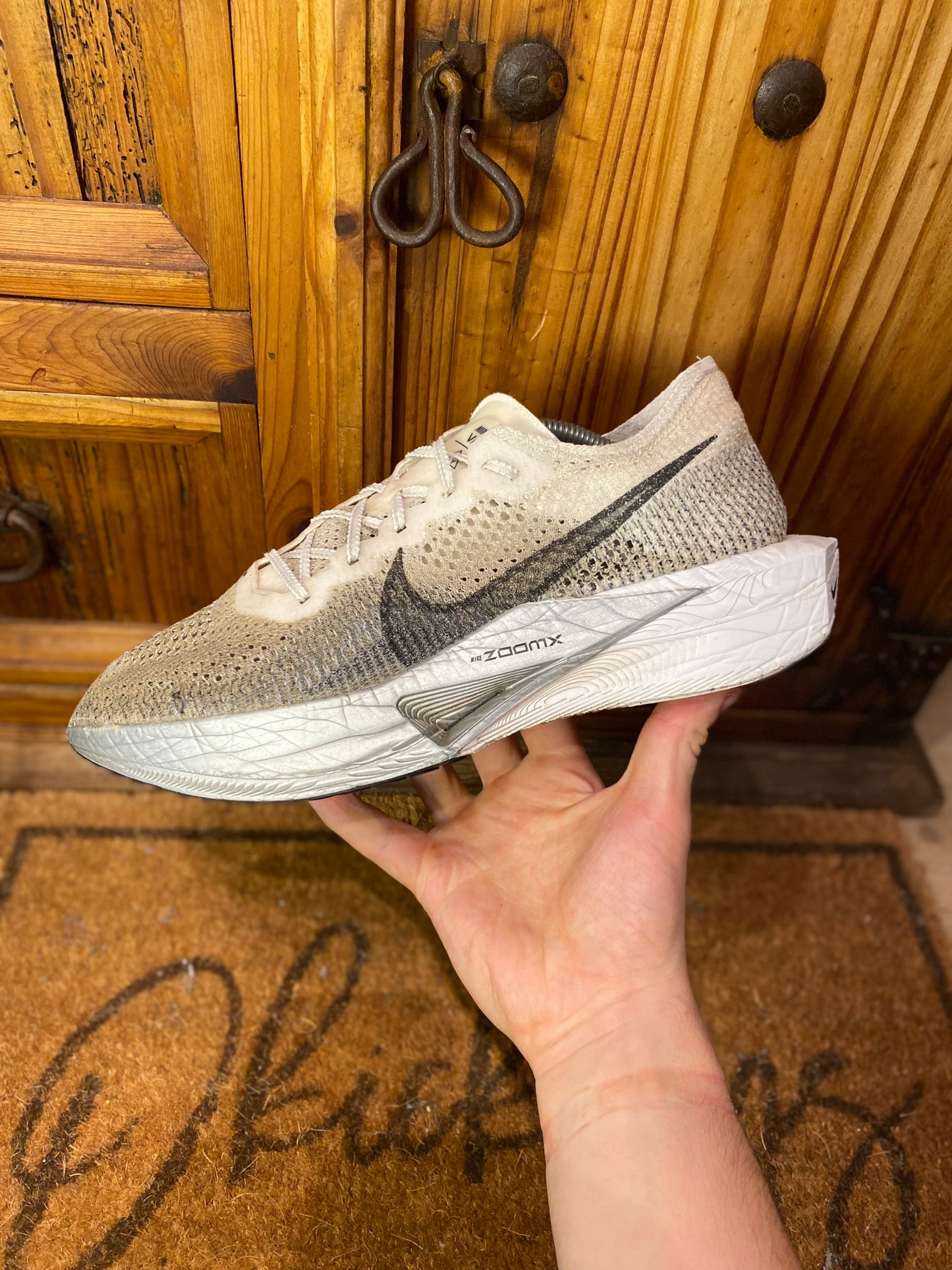 NIKE VAPORFLY 3 ‘WHITE PARTICLE GREY’ - UK 10