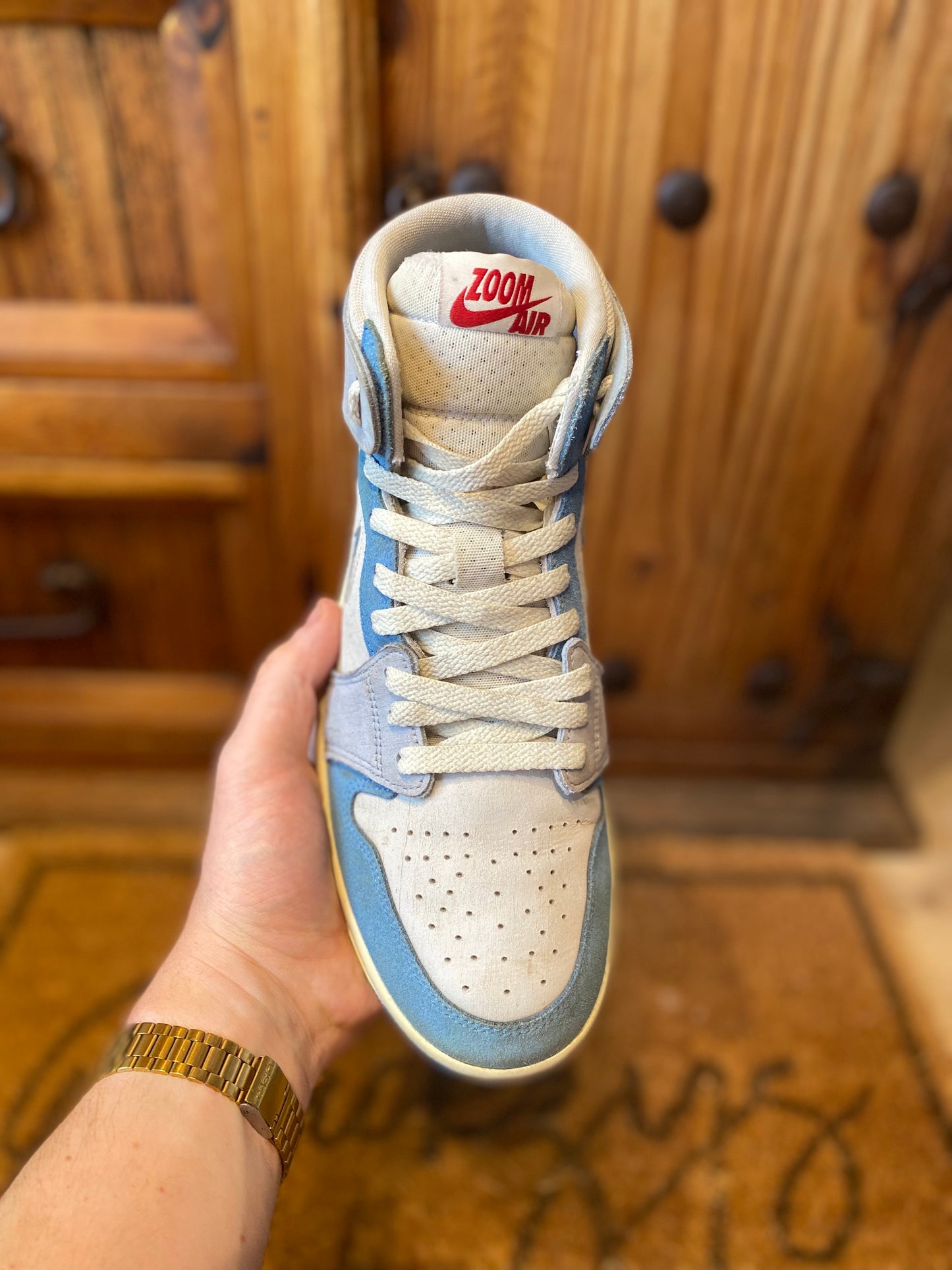 JORDAN 1 HIGH ZOOM AIR CMFT ‘PHANTOM UNIVERSITY BLUE’ - UK 7