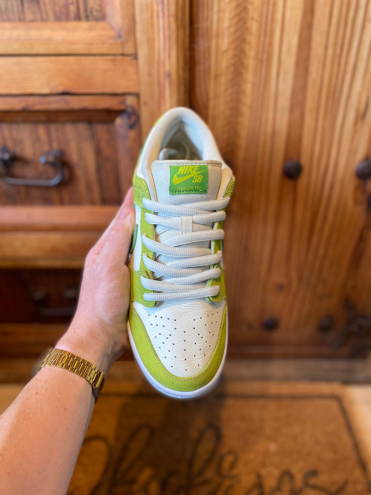 NIKE SB DUNK LOW ‘SOUR APPLE’ - UK 9.5
