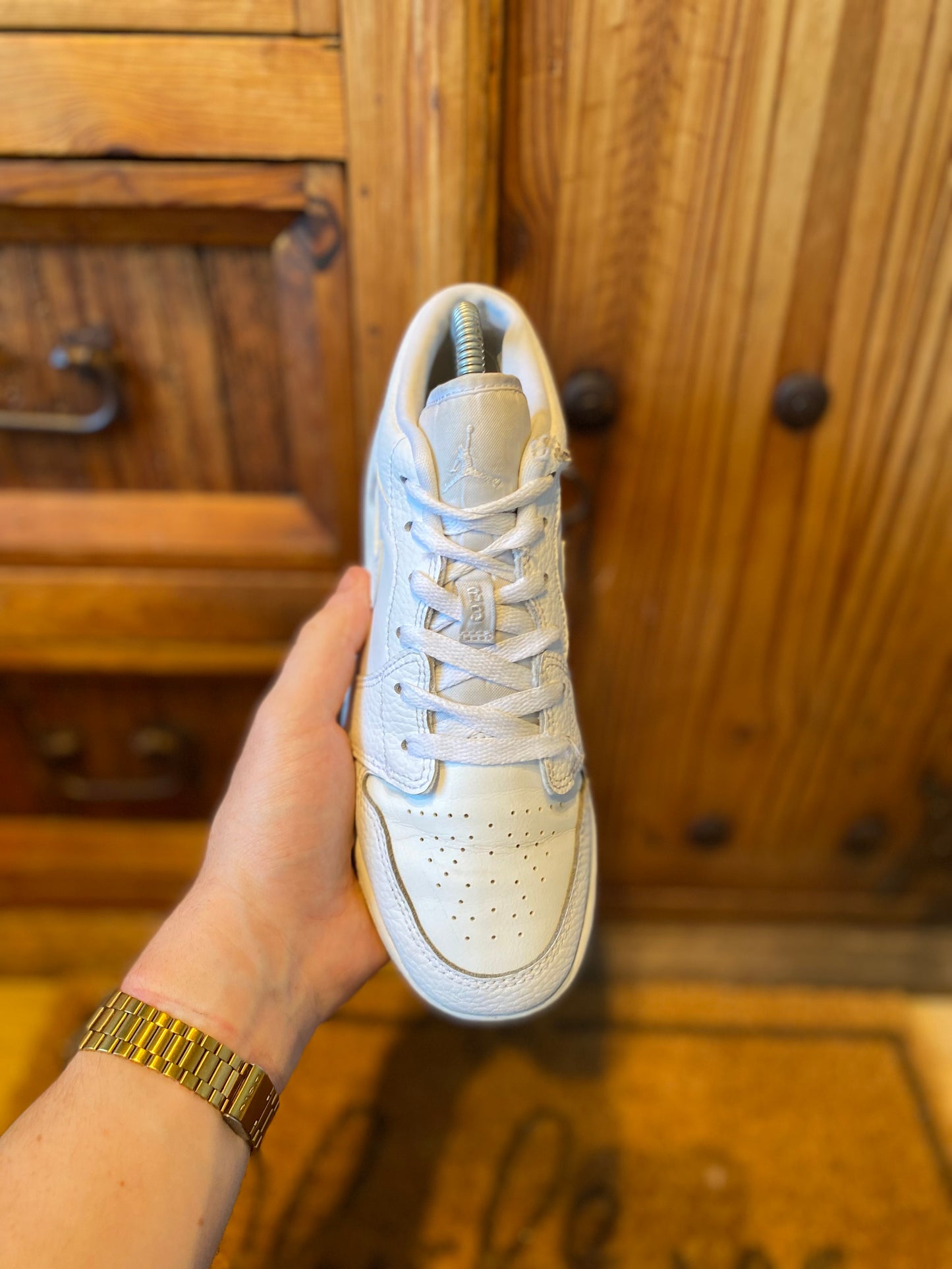 JORDAN 1 LOW ‘TRIPLE WHITE’ - UK 5.5