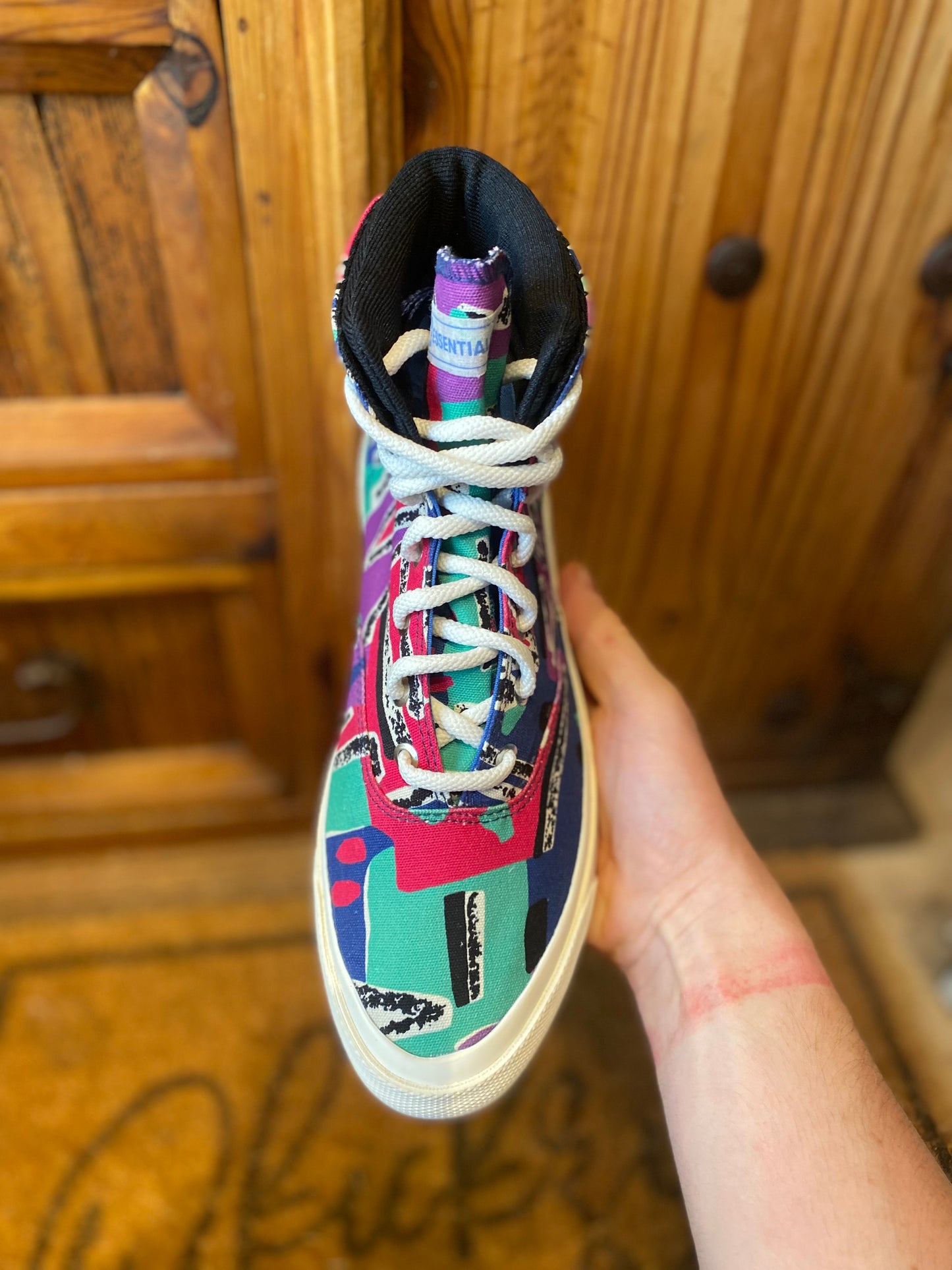 CONVERSE X FEAR OF GOD ESSENTIALS SKID GRID HI - UK 7