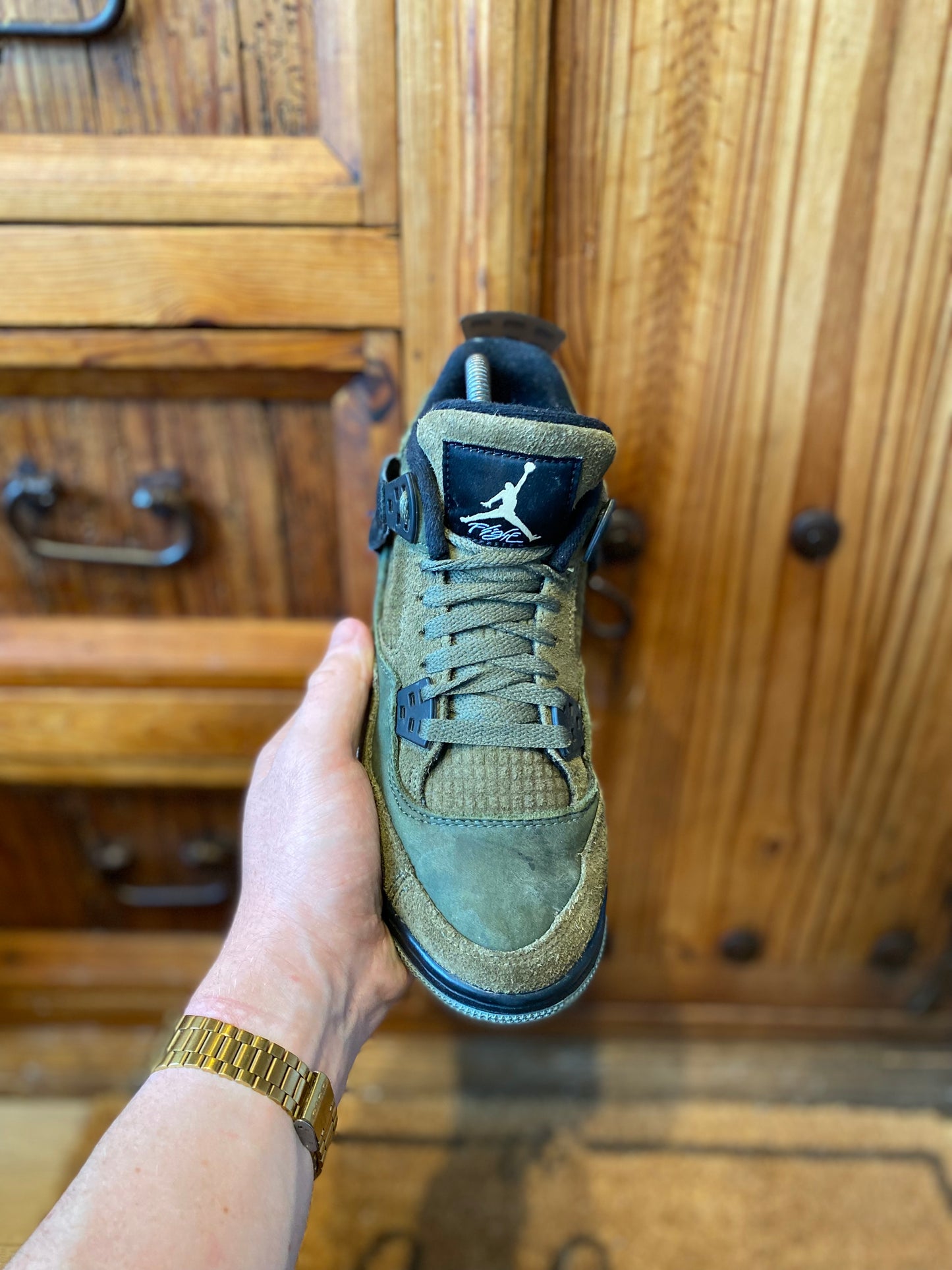 JORDAN 4 ‘CRAFT MEDIUM OLIVE’ - UK 5