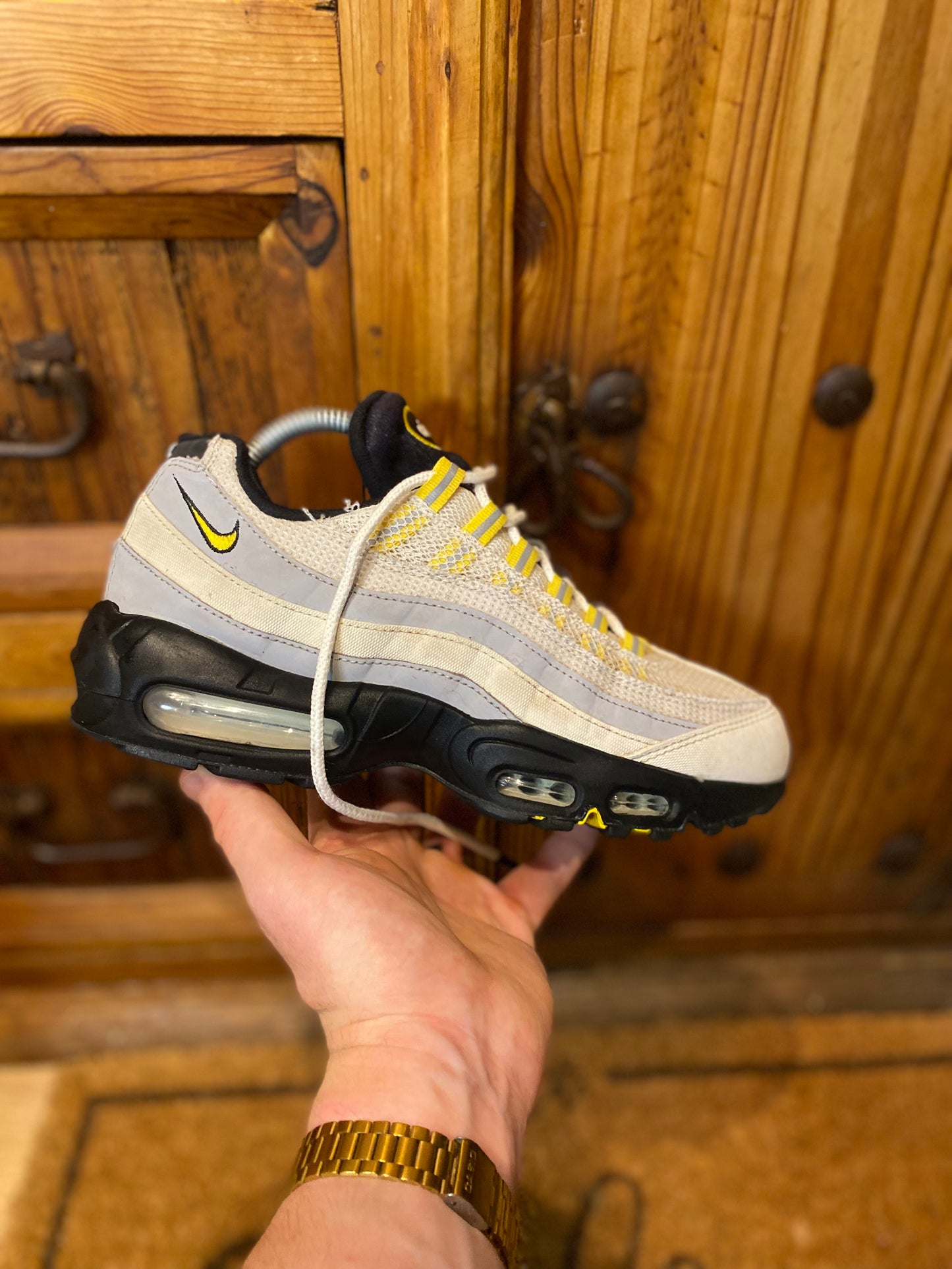 NIKE AIR MAX 95 ‘WOLF GREY TOUR YELLOW’ - UK 7