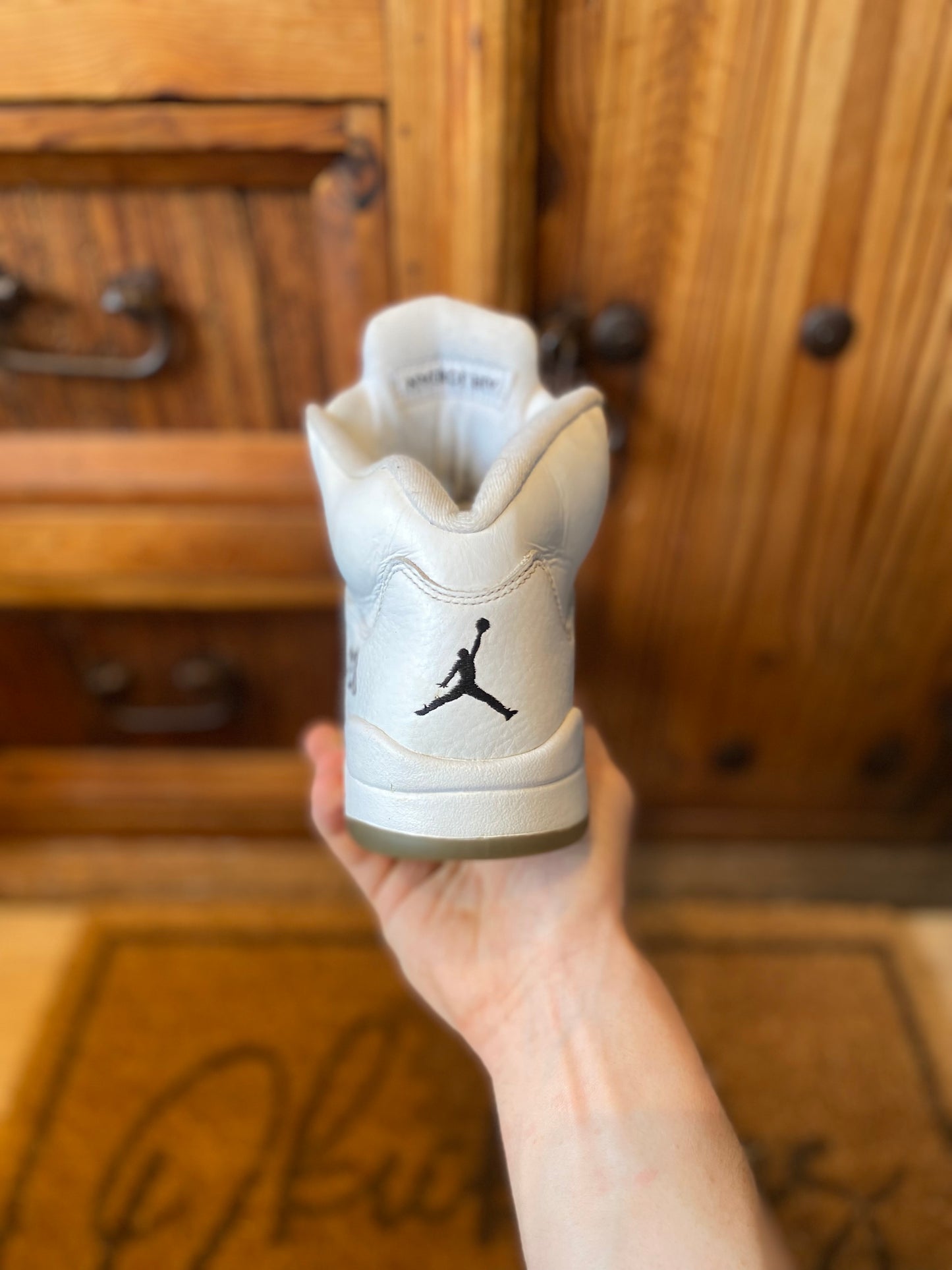 JORDAN 5 ‘WHITE METALLIC’ - UK 7.5