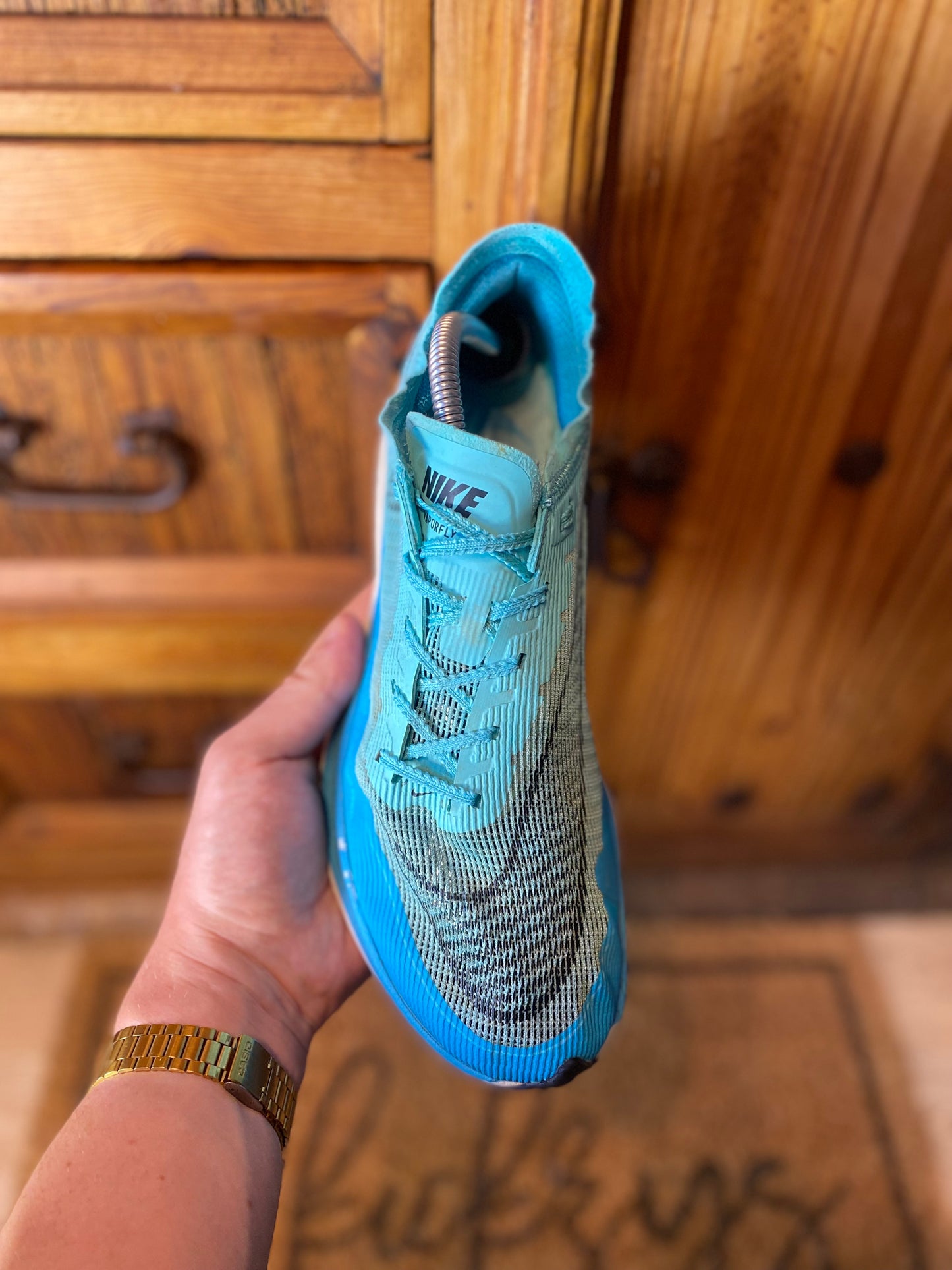 NIKE VAPORFLY 2 ‘AURORA GREEN’ - UK 8.5