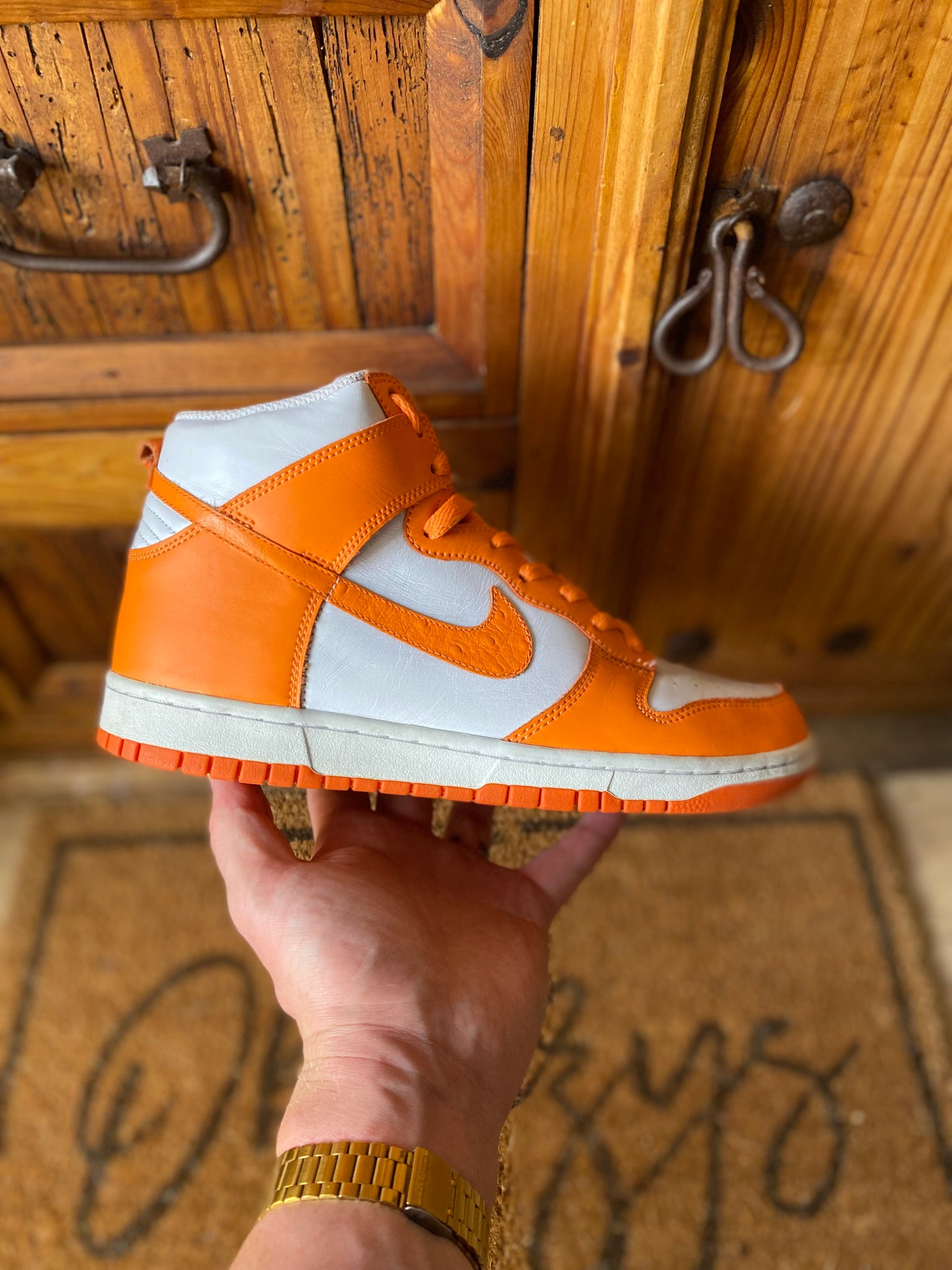 NIKE DUNK HIGH ‘MANDARIN’ 2011 - UK 8