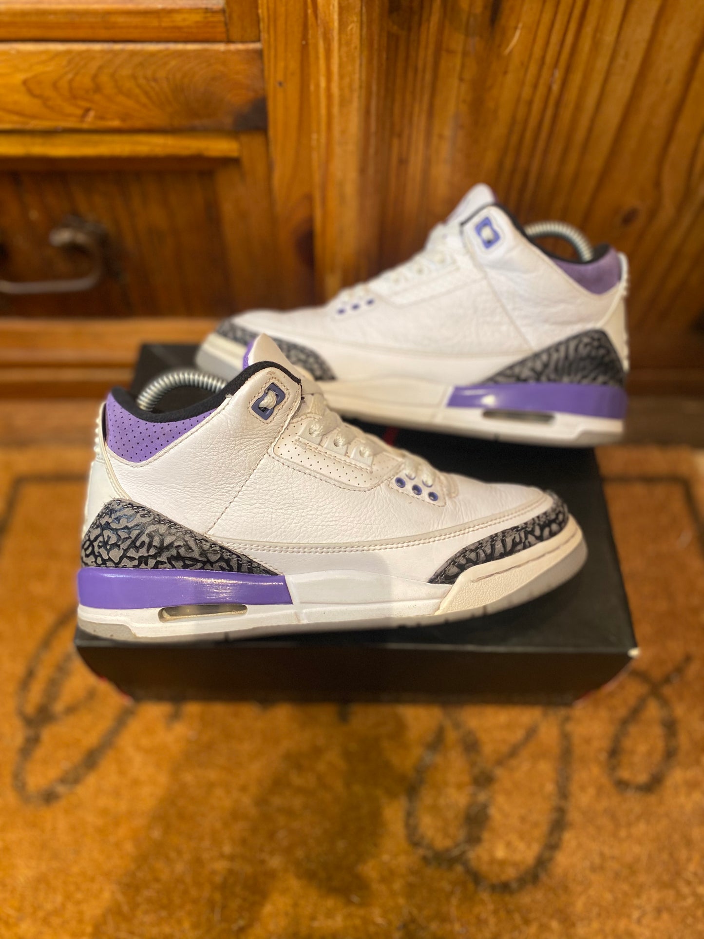 JORDAN 3 ‘DARK IRIS - UK 5.5