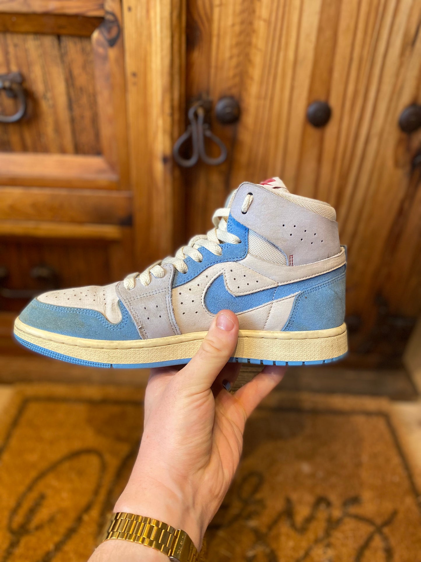 JORDAN 1 HIGH ZOOM AIR CMFT ‘PHANTOM UNIVERSITY BLUE’ - UK 7