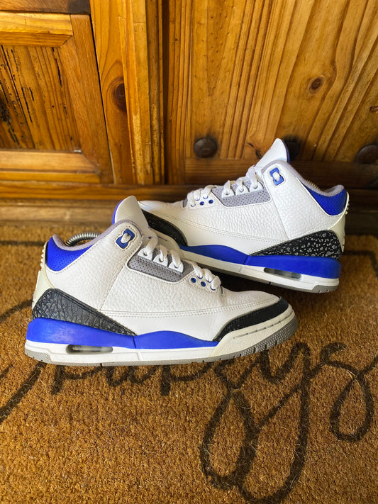 JORDAN 3 ‘RACER BLUE’ - UK 6.5