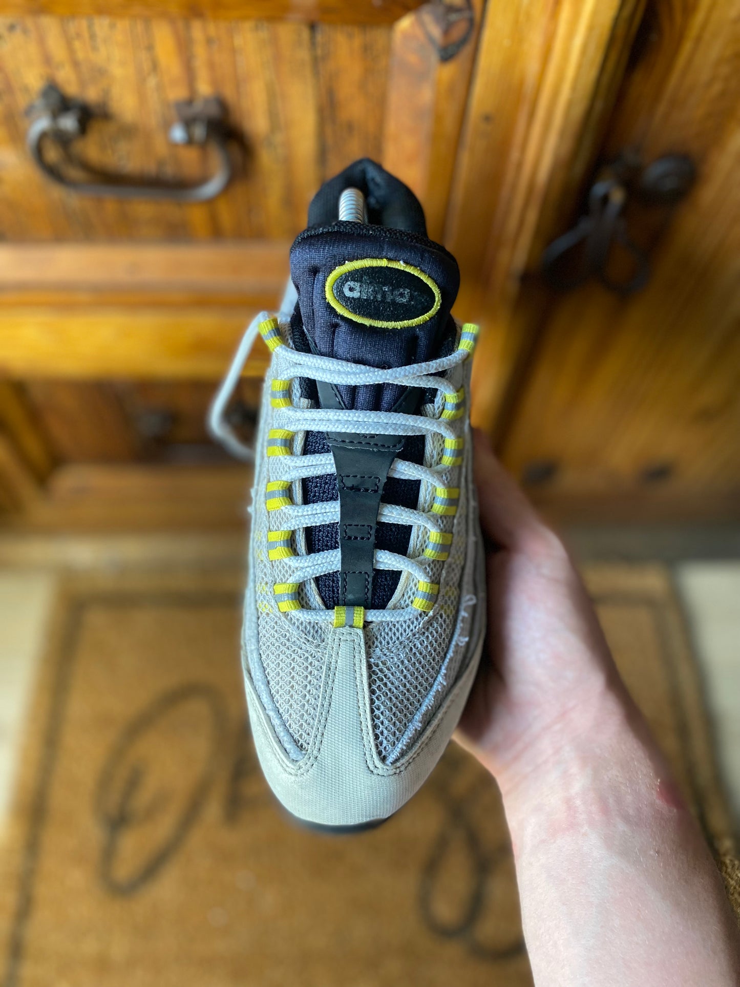 NIKE AIR MAX 95 ‘WOLF GREY TOUR YELLOW’ - UK 6.5