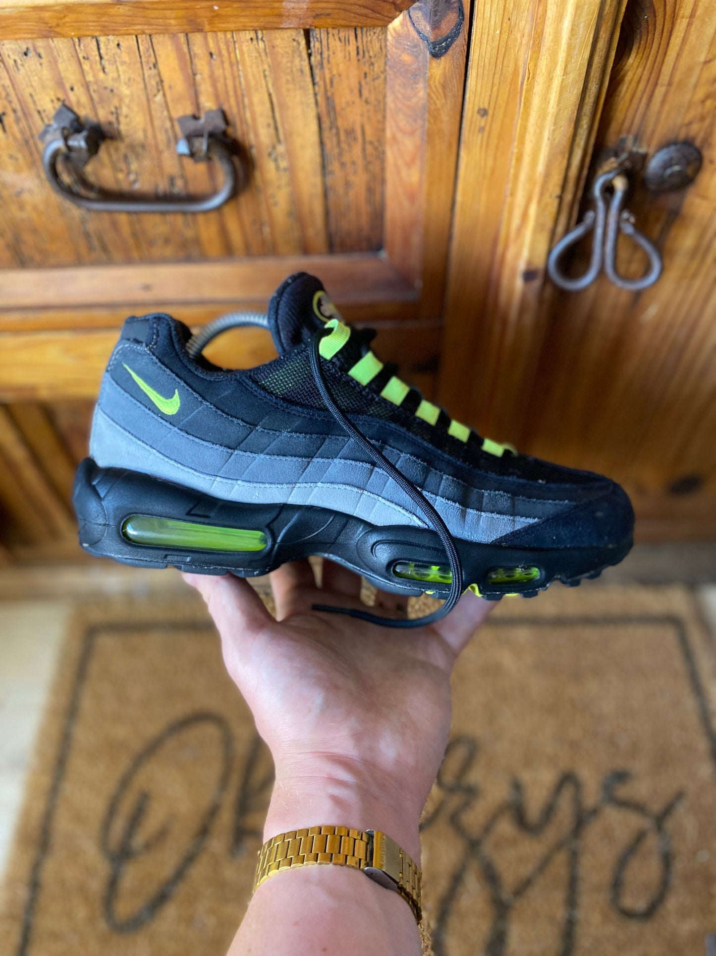 NIKE AIR MAX 95 ‘BLACK NEON’ - UK 9