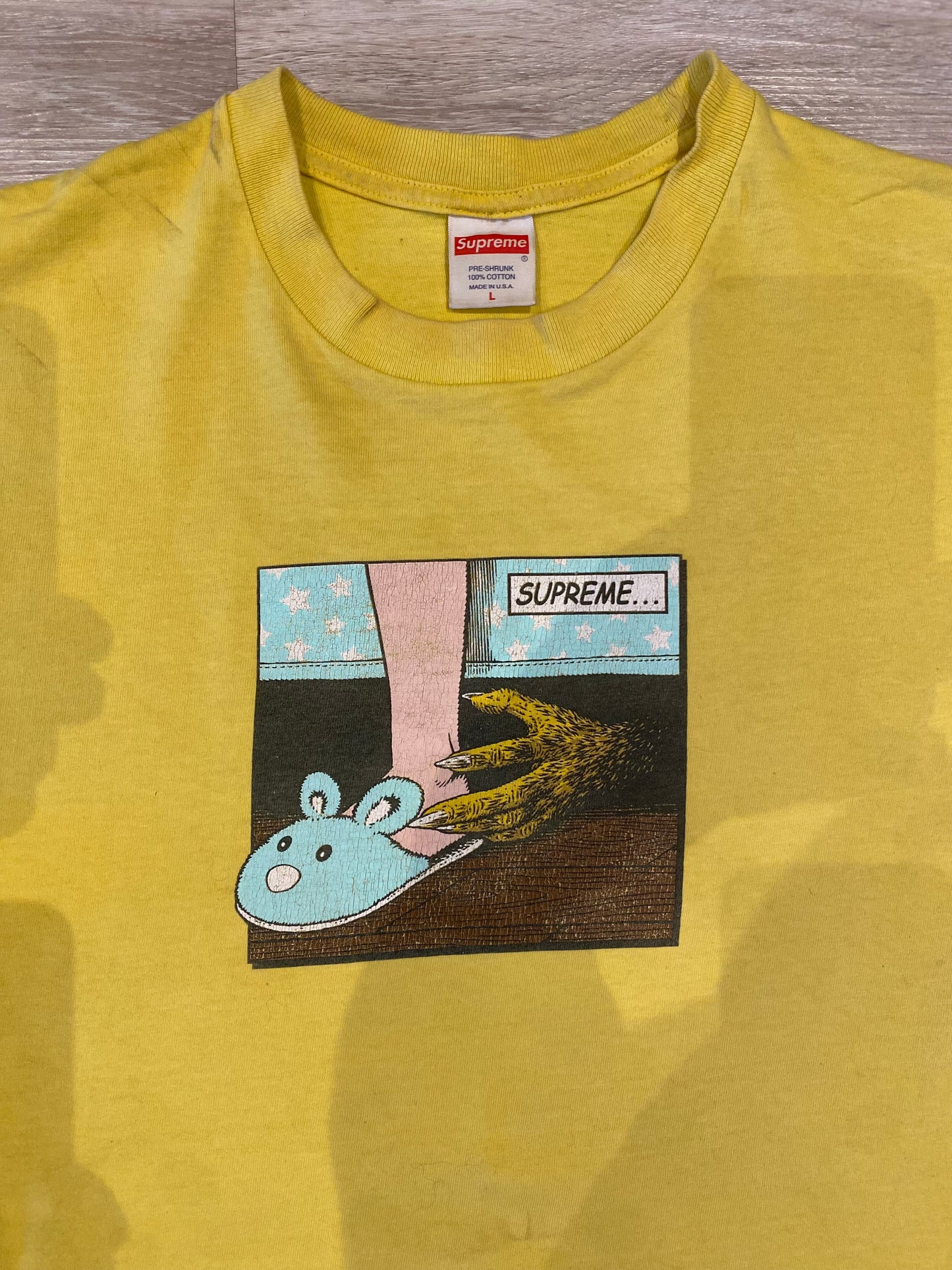 SUPREME BED T-SHIRT - L