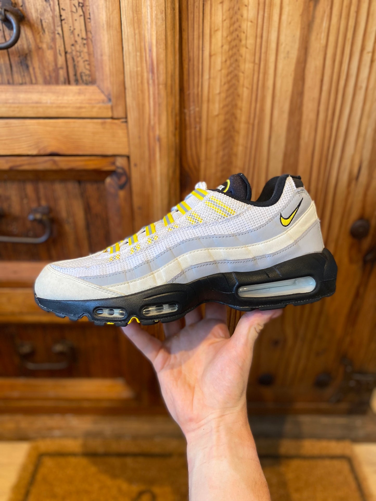 NIKE AIR MAX 95 ‘WOLF GREY TOUR YELLOW’ - UK 12
