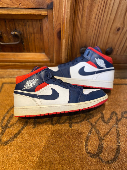 JORDAN 1 MID ‘USA’ - UK 9.5