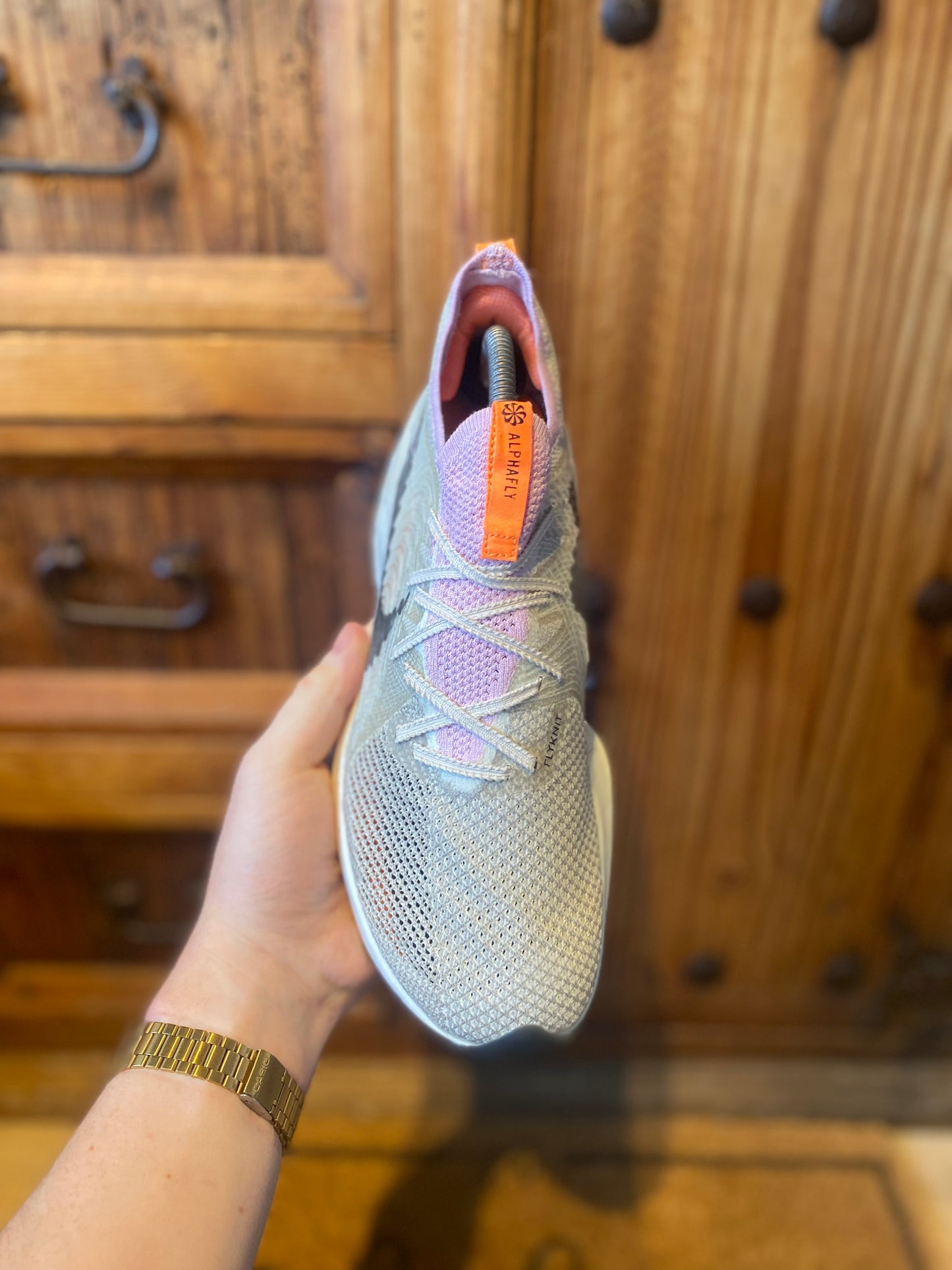 NIKE ZOOMX ALPHAFLY NEXT NATURE ‘FLAT PEWTER’ - UK 8