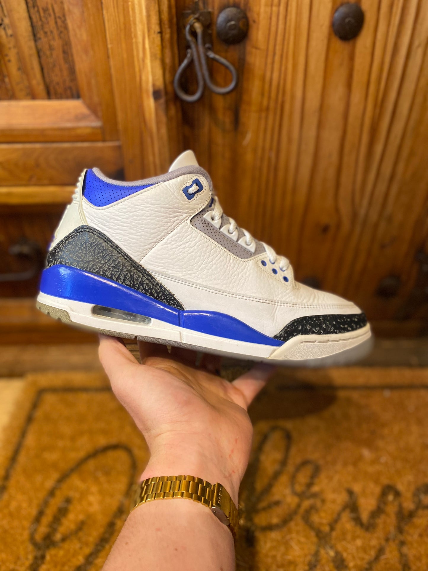 JORDAN 3 ‘RACER BLUE’ - UK 8