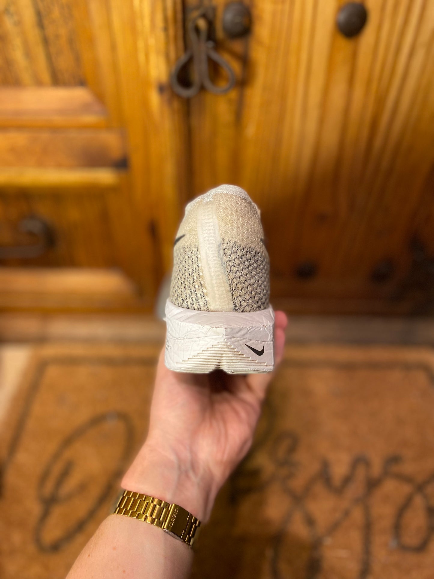 NIKE VAPORFLY 3 ‘WHITE PARTICLE GREY’ - UK 10
