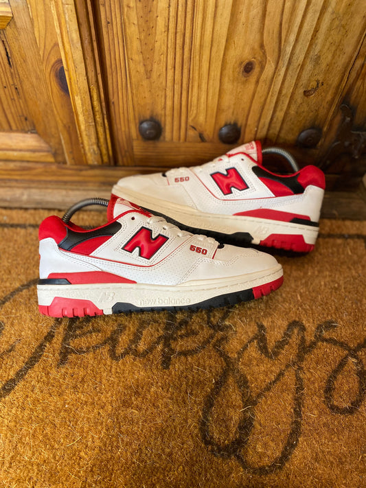 NEW BALANCE 550 ‘WHITE RED’ - UK 7