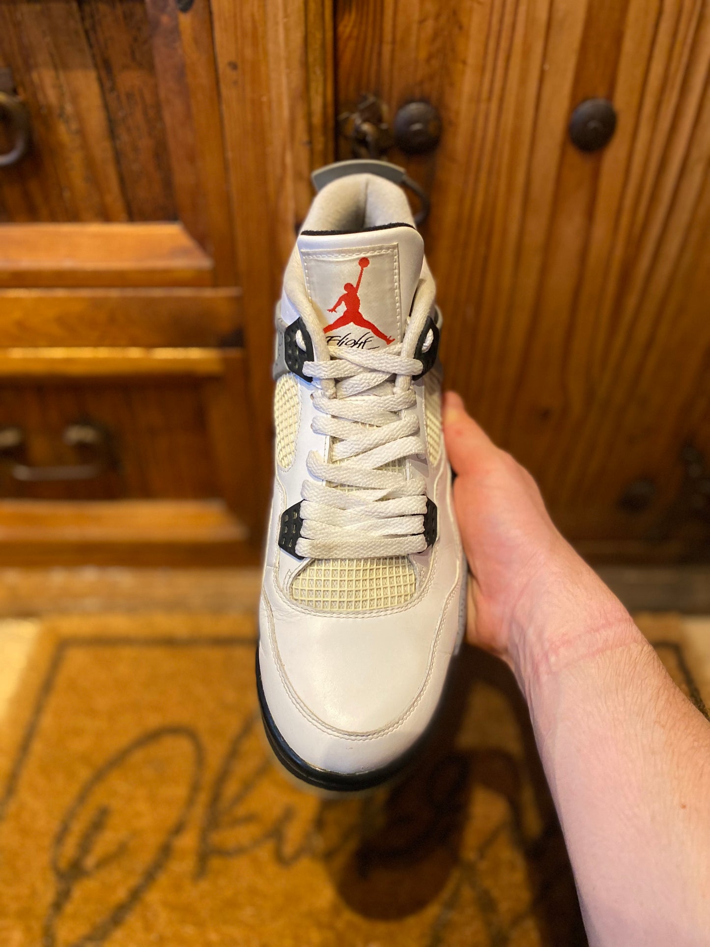 JORDAN 4 ‘WHITE CEMENT’ 2012 - UK 9.5