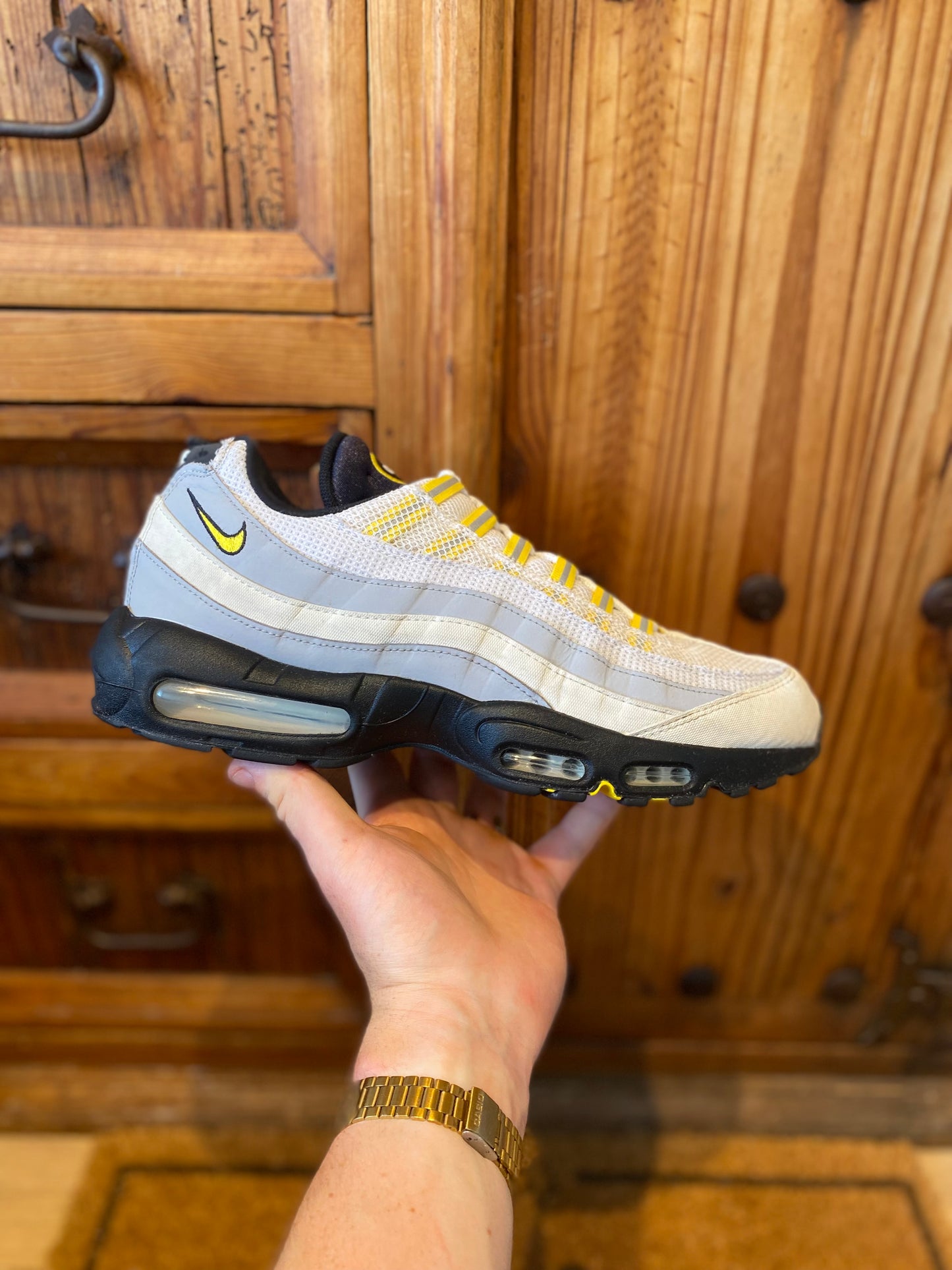 NIKE AIR MAX 95 ‘WOLF GREY TOUR YELLOW’ - UK 12