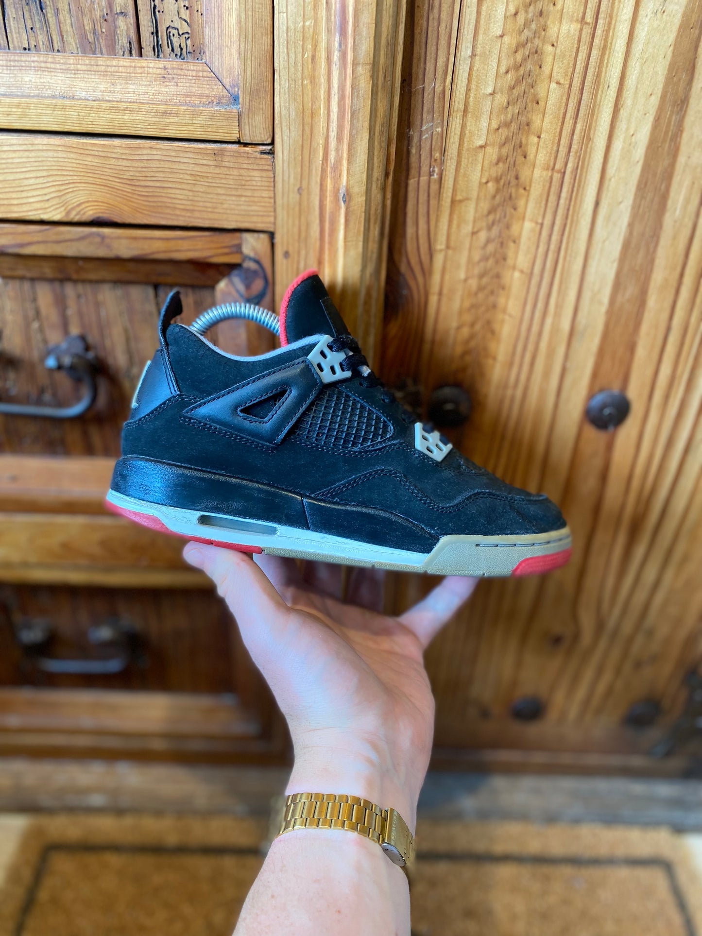 JORDAN 4 ‘BLACK CEMENT’ - UK 5