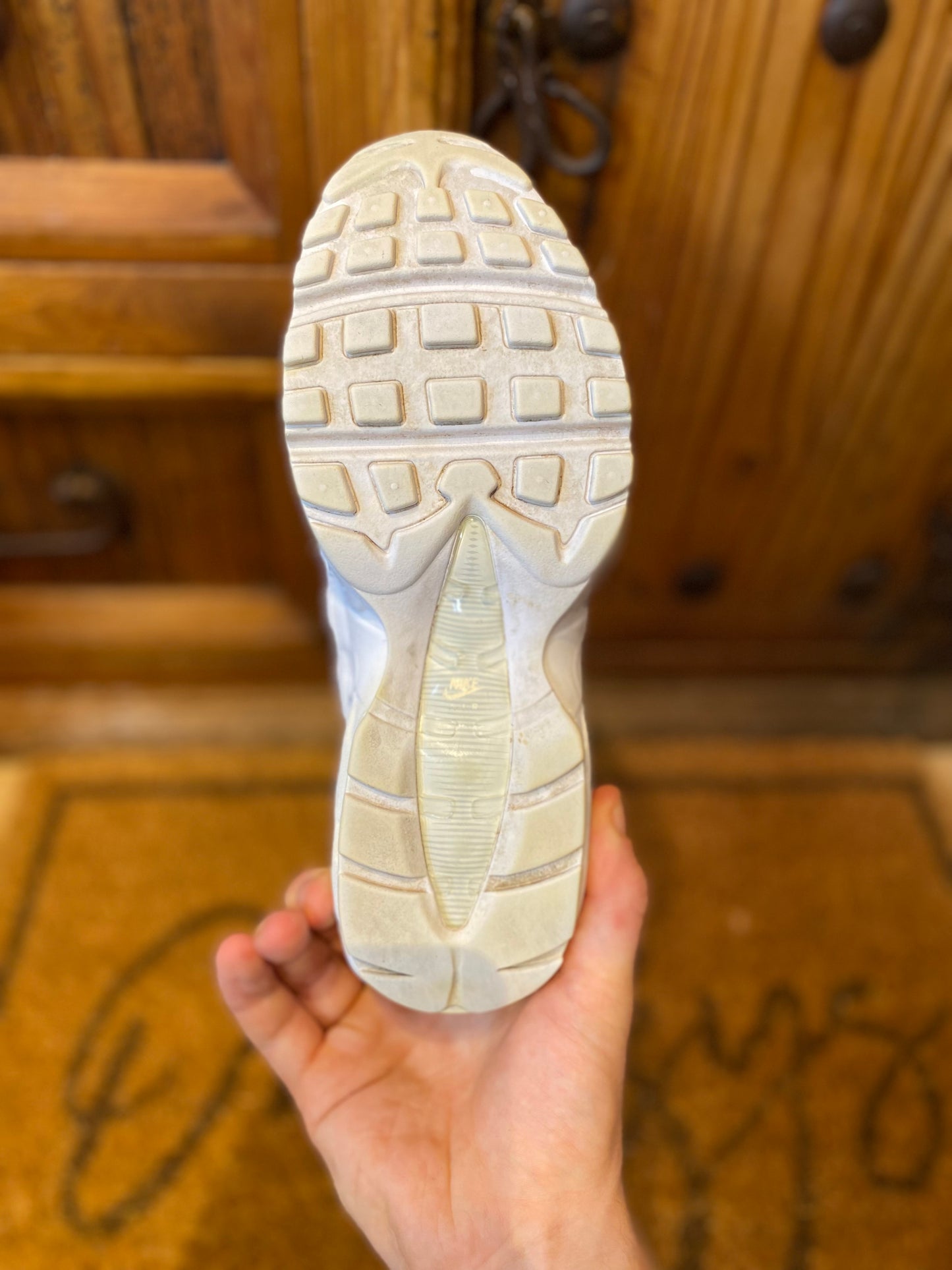 NIKE AIR MAX 95 ‘WHITE METALLIC SILVER’ - UK 6